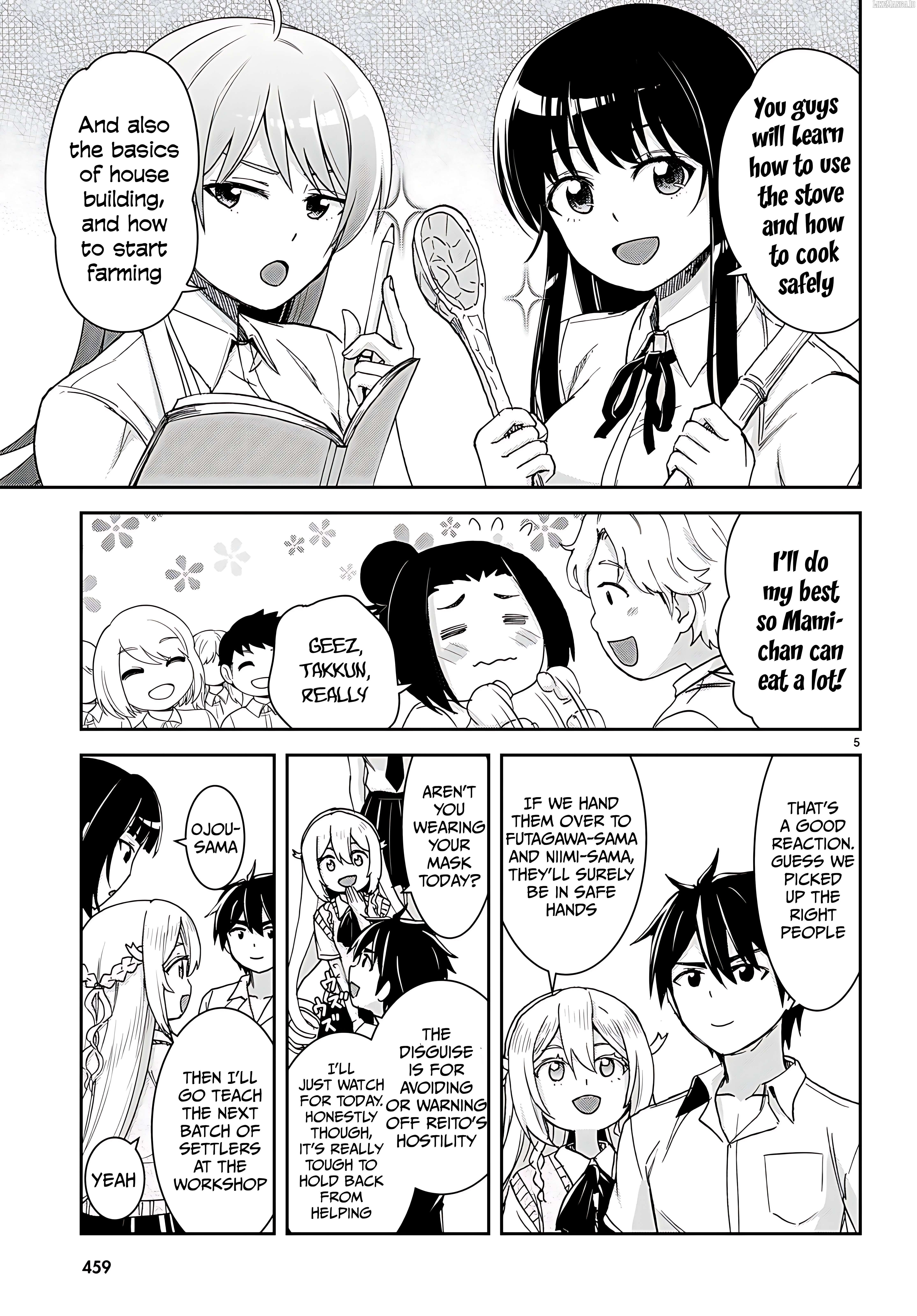 Isekai Yurutto Survival Seikatsu: Gakkou no Minna to Isekai no Mujintou ni Tenishitakedo Ore Dake Rakushou desu Chapter 37 - page 6