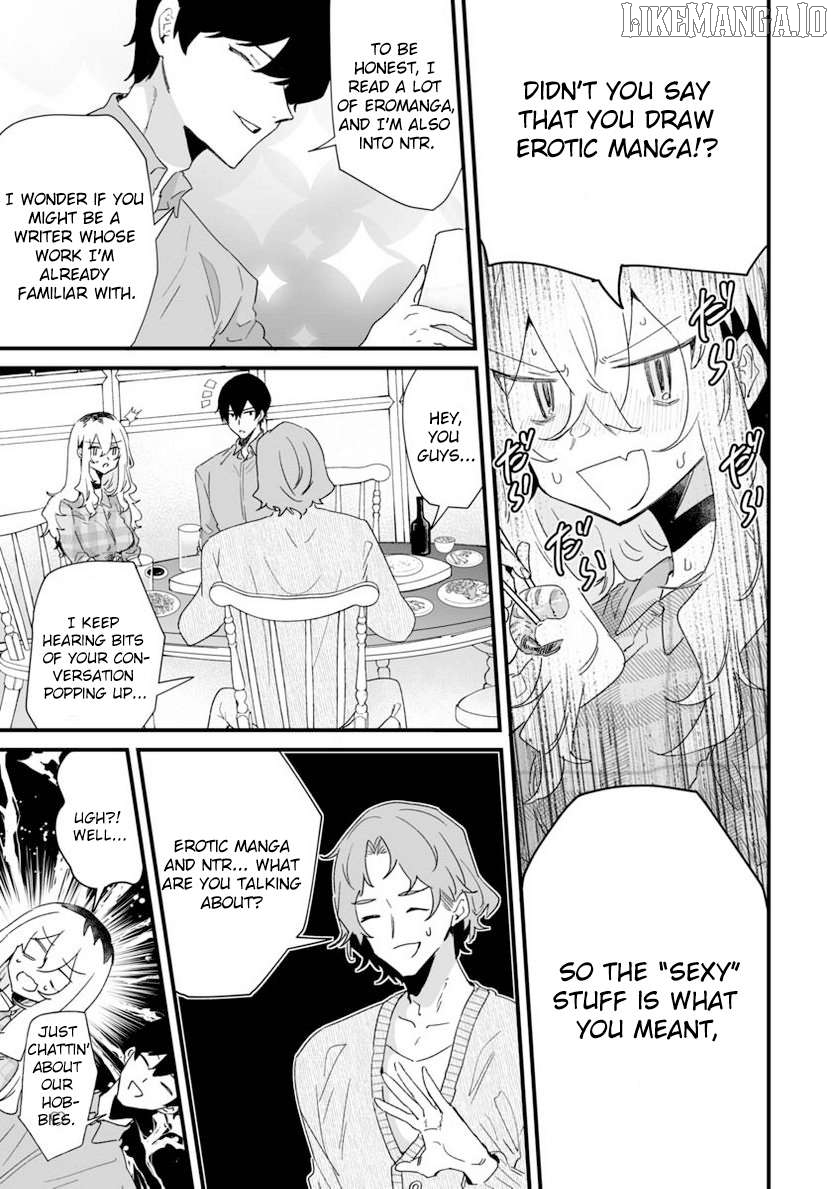 Ero Mangaka Onee-san to Otsukare Riman Chapter 22 - page 3