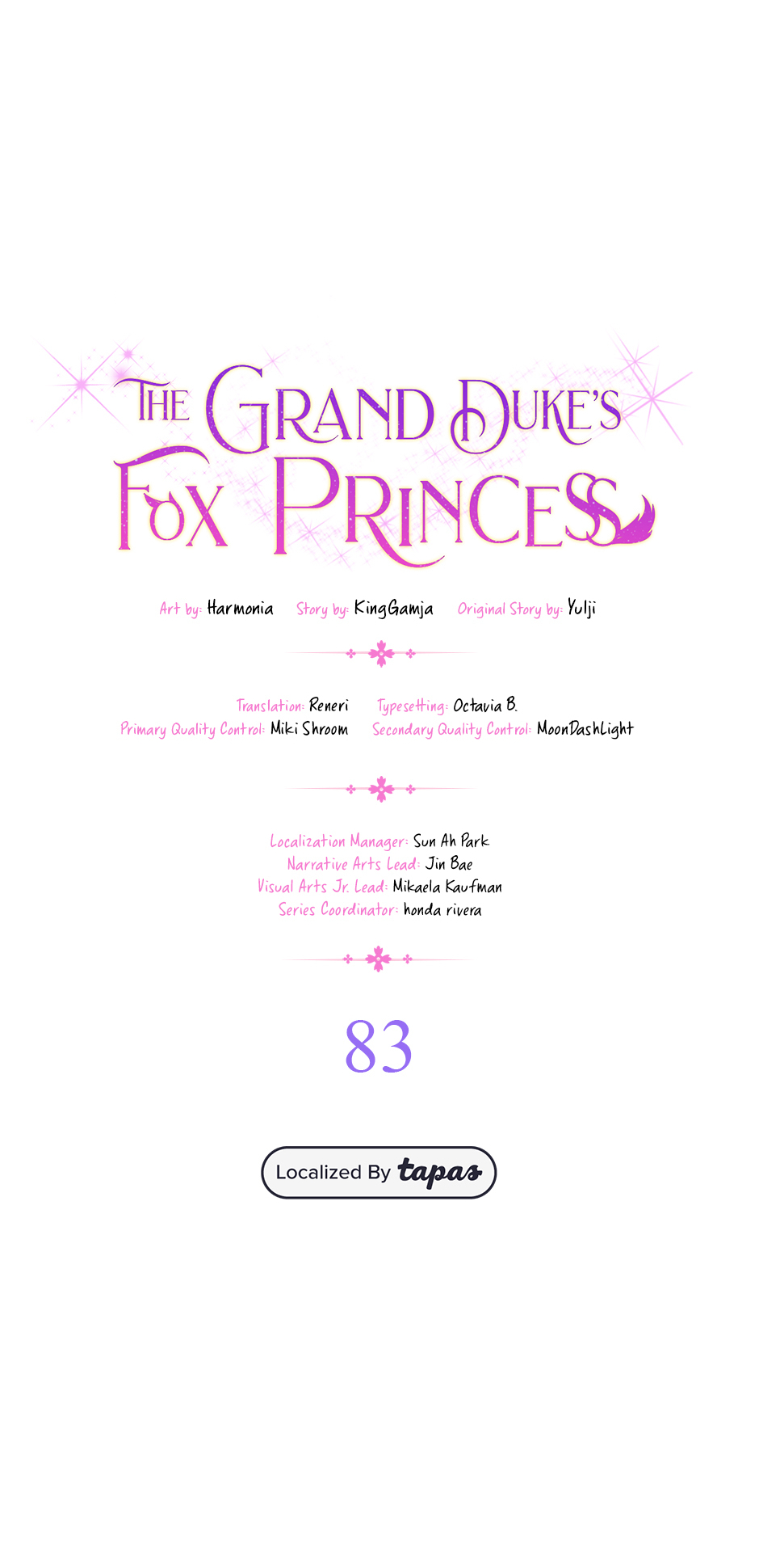 The Duke and The Fox Princess Chapter 83.1 - page 47