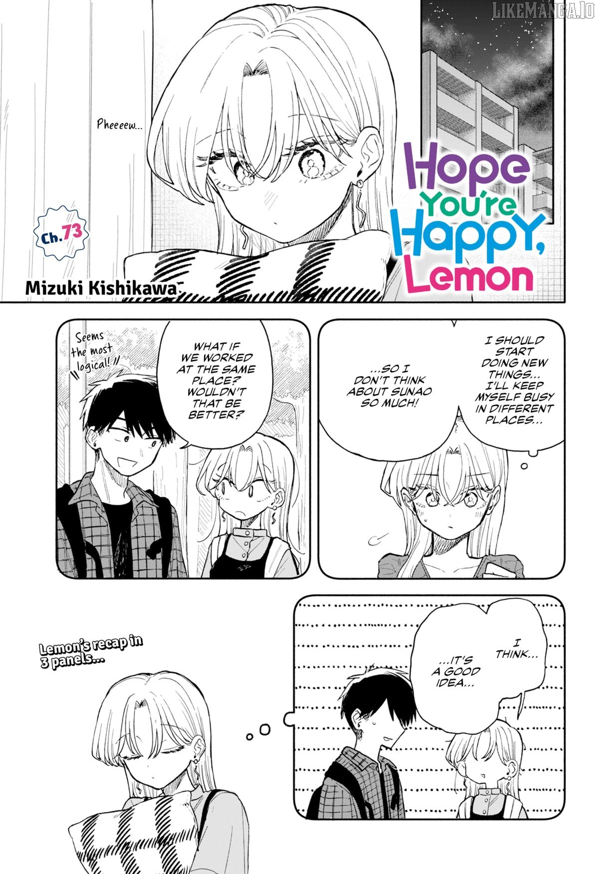 Hope You're Happy, Lemon Chapter 73 - page 1