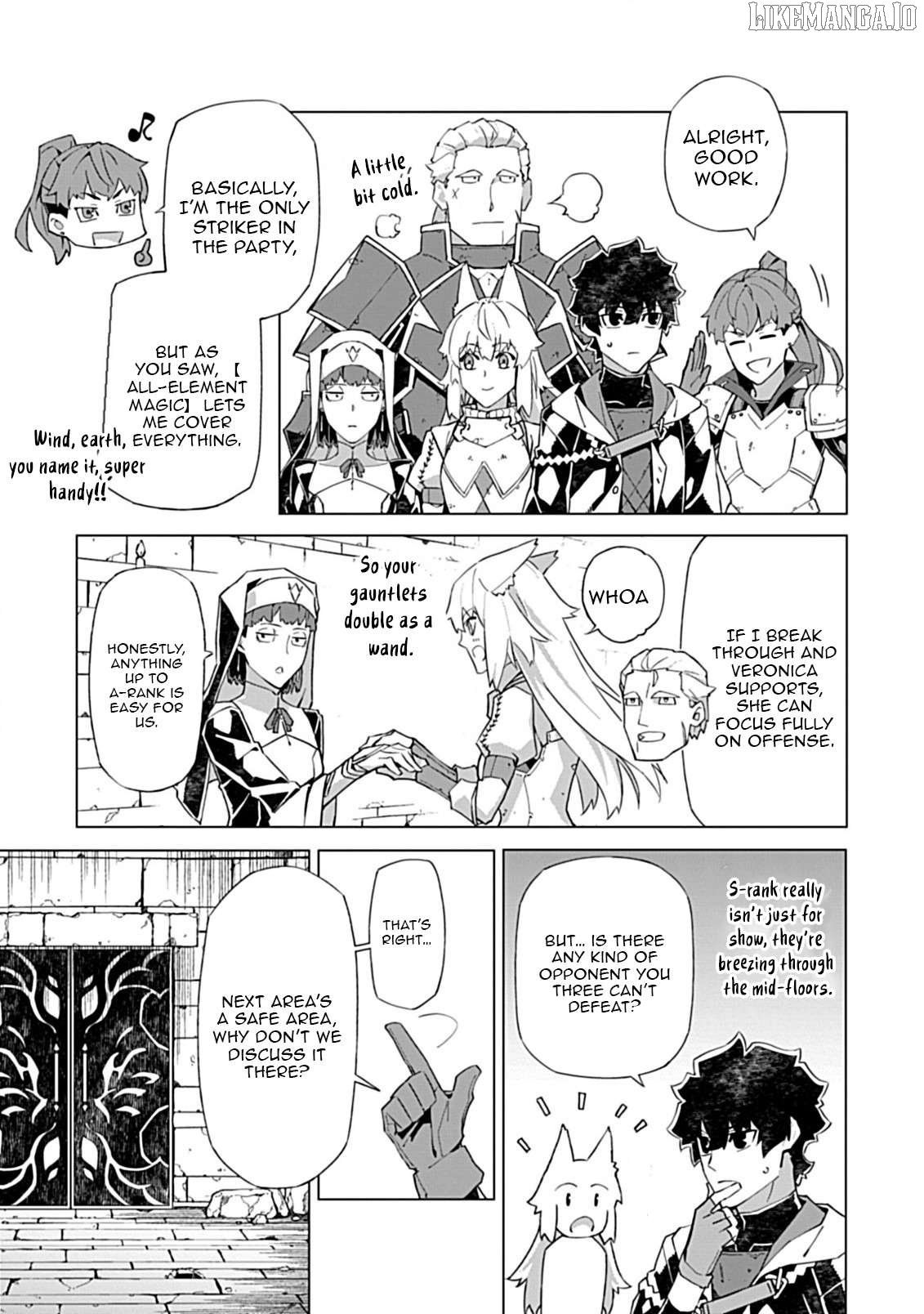 Sokushi To Hametsu No Saijaku Majutsushi Chapter 14.1 - page 9