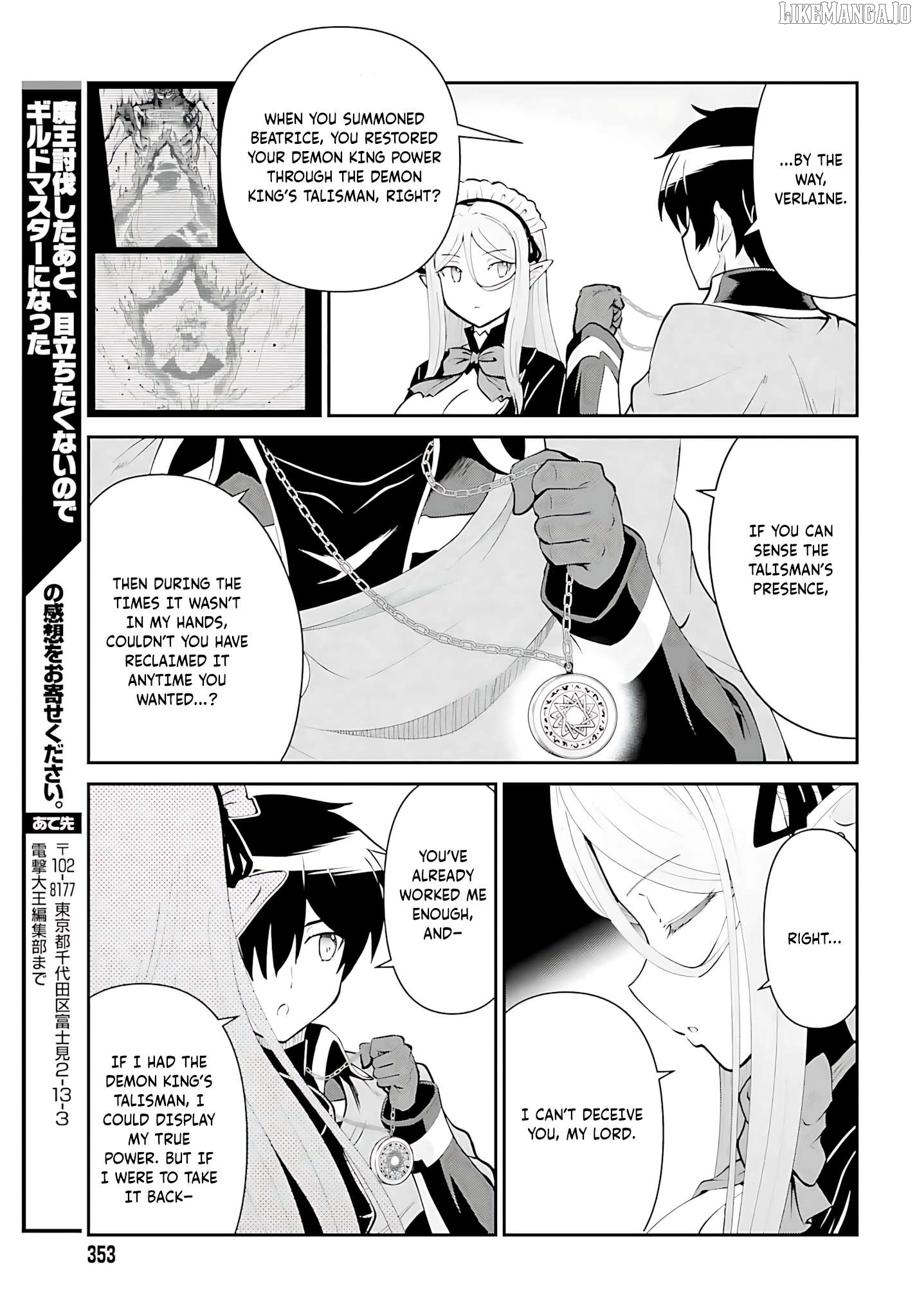 Maou Toubatsu Shita Ato, Medachitakunai Node Guild Master Ni Natta Chapter 50 - page 26