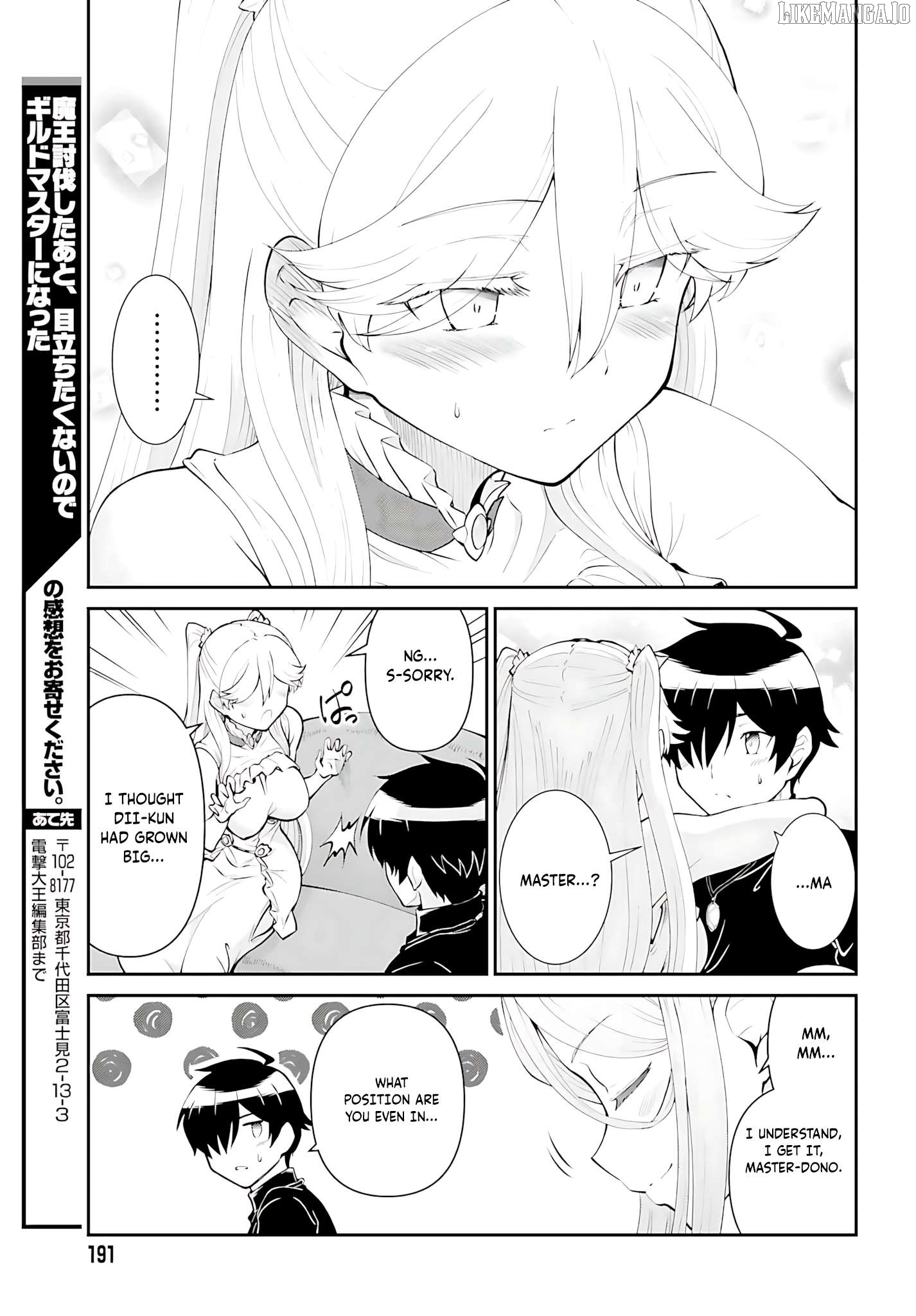 Maou Toubatsu Shita Ato, Medachitakunai Node Guild Master Ni Natta Chapter 52 - page 12