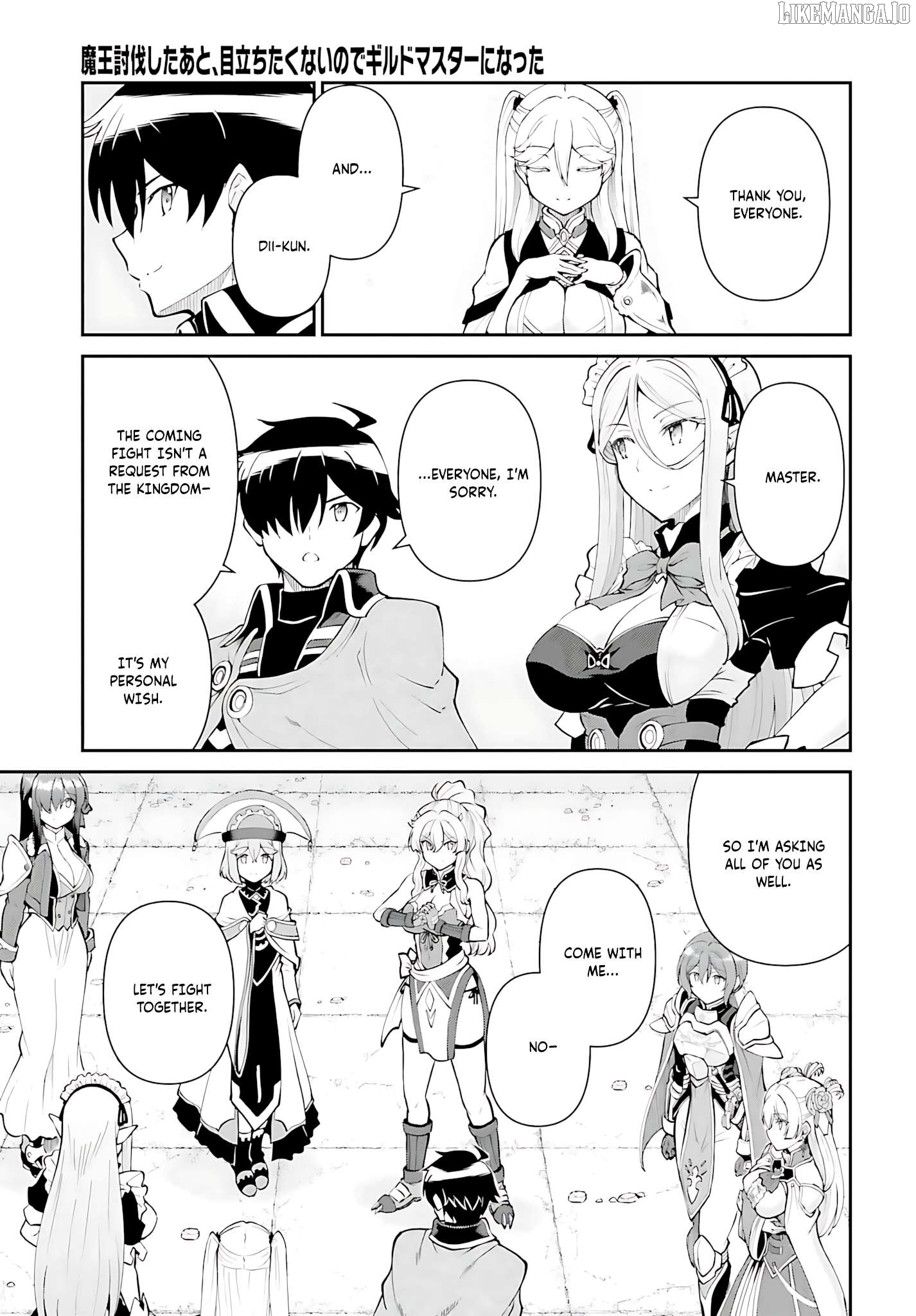 Maou Toubatsu Shita Ato, Medachitakunai Node Guild Master Ni Natta Chapter 53 - page 16