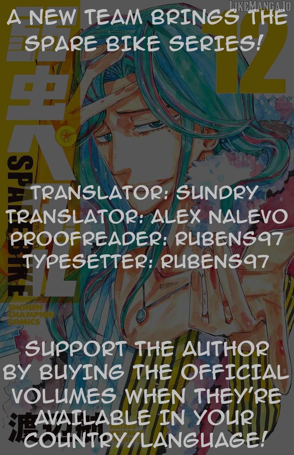 Yowamushi Pedal – Spare Bike Chapter 110 - page 1