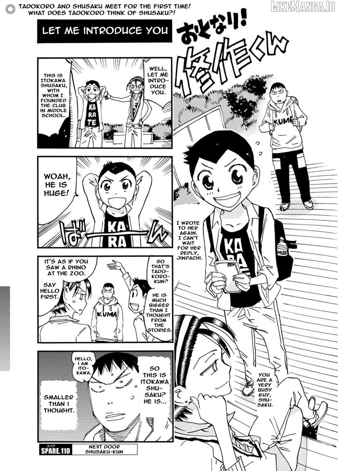 Yowamushi Pedal – Spare Bike Chapter 110 - page 2