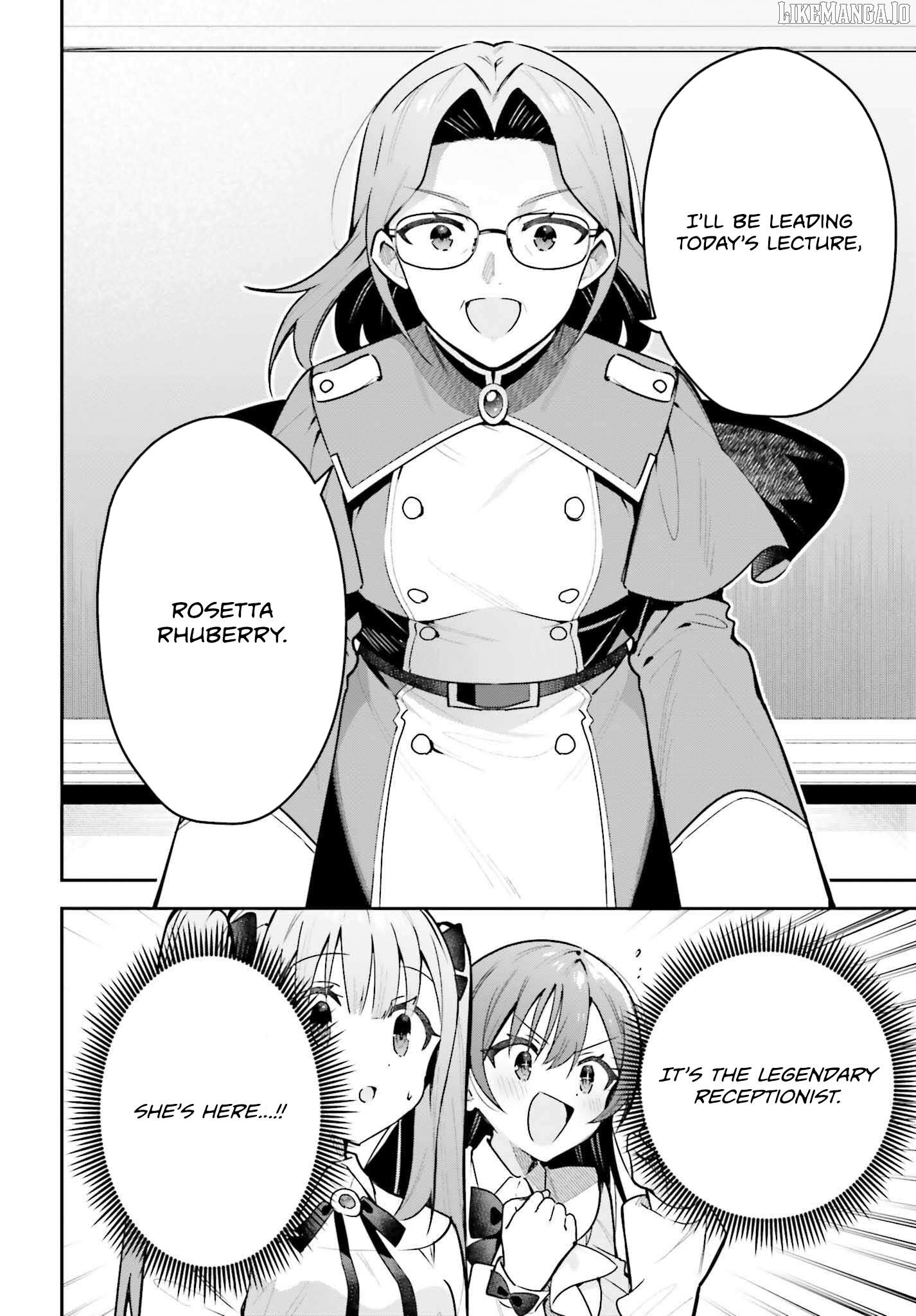 I’m the guild receptionist, but since I don’t want to work overtime, I think I’ll just solo the boss Chapter 44 - page 2