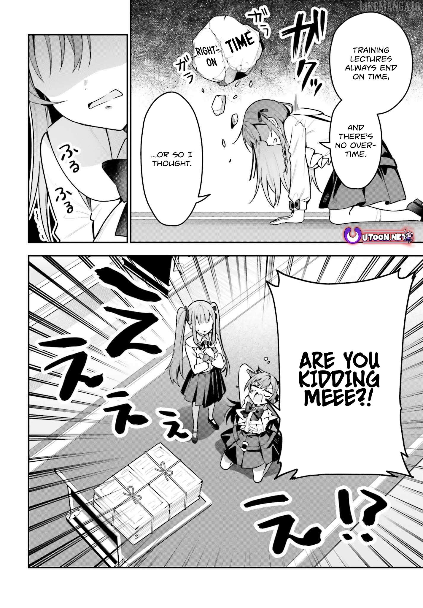 I’m the guild receptionist, but since I don’t want to work overtime, I think I’ll just solo the boss Chapter 44 - page 28