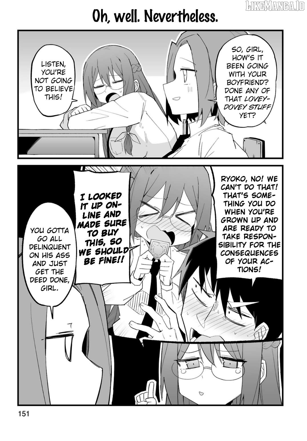 Iinchou Desu Ga Furyou Ni Naru Hodo Koi Shitemasu! Chapter 18.5 - page 5