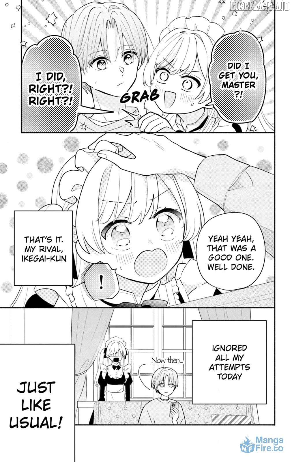Maid wa Koisuru Hachiya-kun Chapter 18.1 - page 3