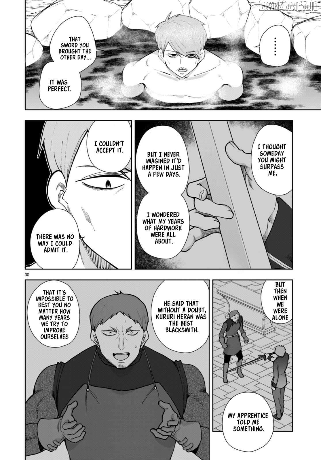 Botsuraku Youtei Nanode, Kajishokunin Wo Mezasu Chapter 59 - page 32