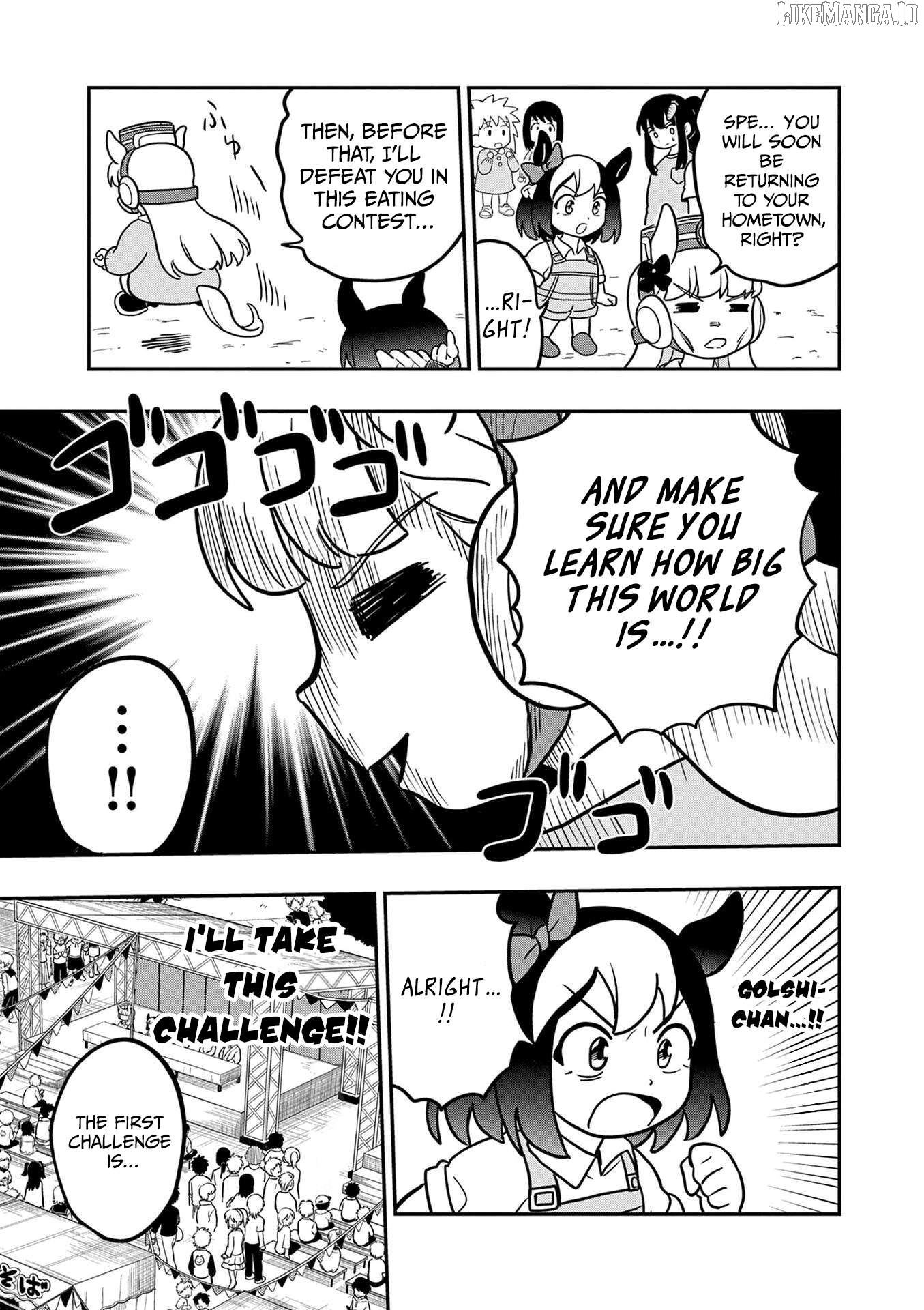 Uma Musume Pretty Derby Pisupisu☆Supisupi Golshi-Chan Chapter 19 - page 3