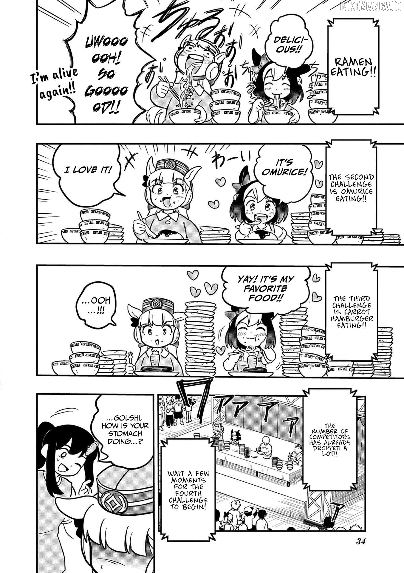 Uma Musume Pretty Derby Pisupisu☆Supisupi Golshi-Chan Chapter 19 - page 4