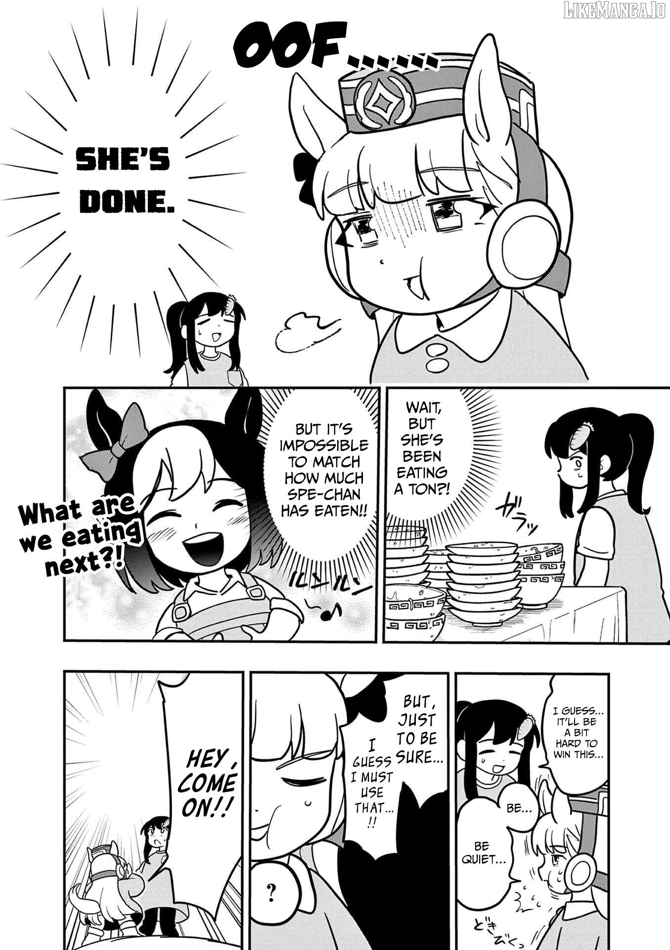 Uma Musume Pretty Derby Pisupisu☆Supisupi Golshi-Chan Chapter 19 - page 5