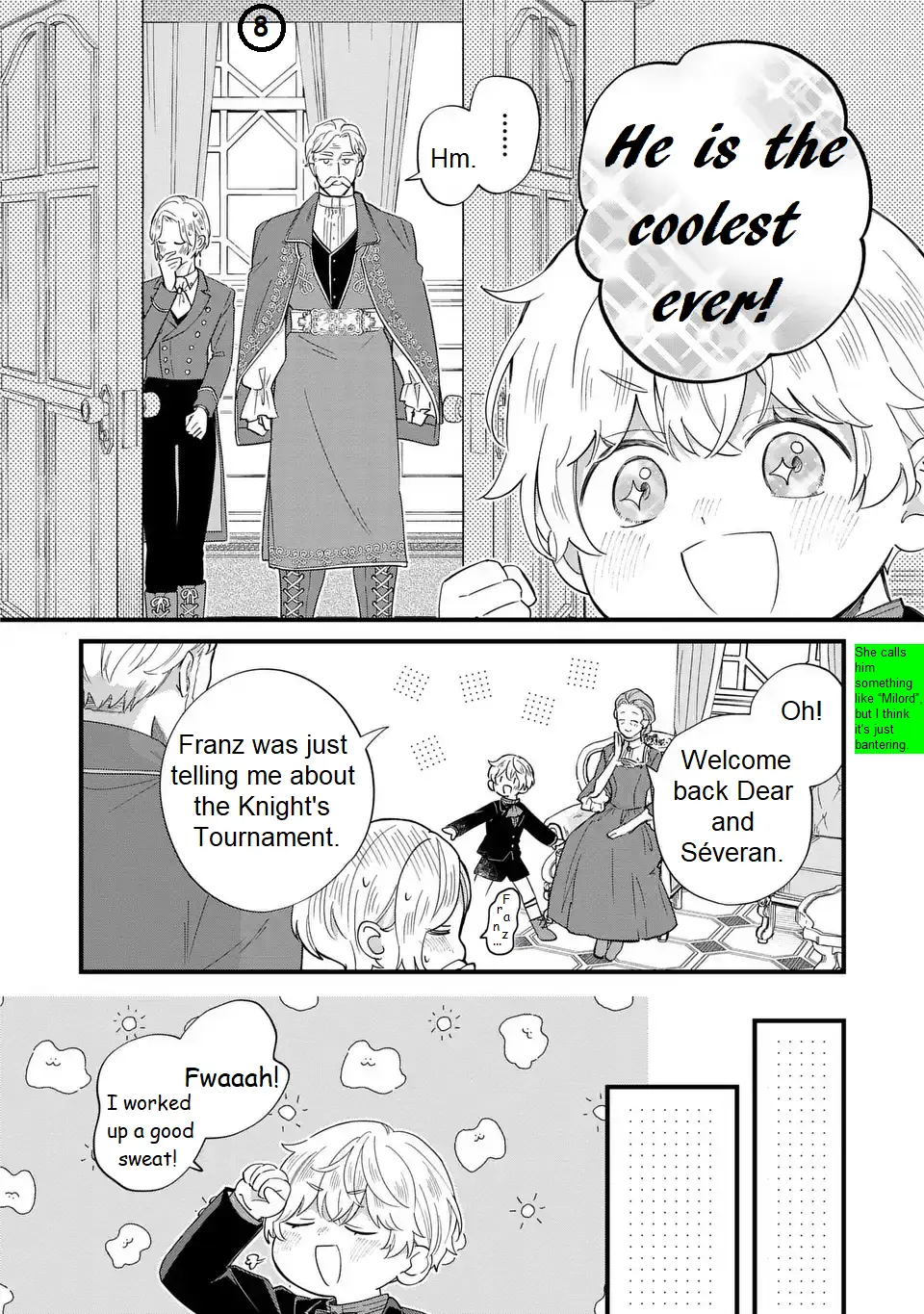 The Duke's Beloved Third Son Aims to Escape as a Villain!? Chapter 33 - page 8