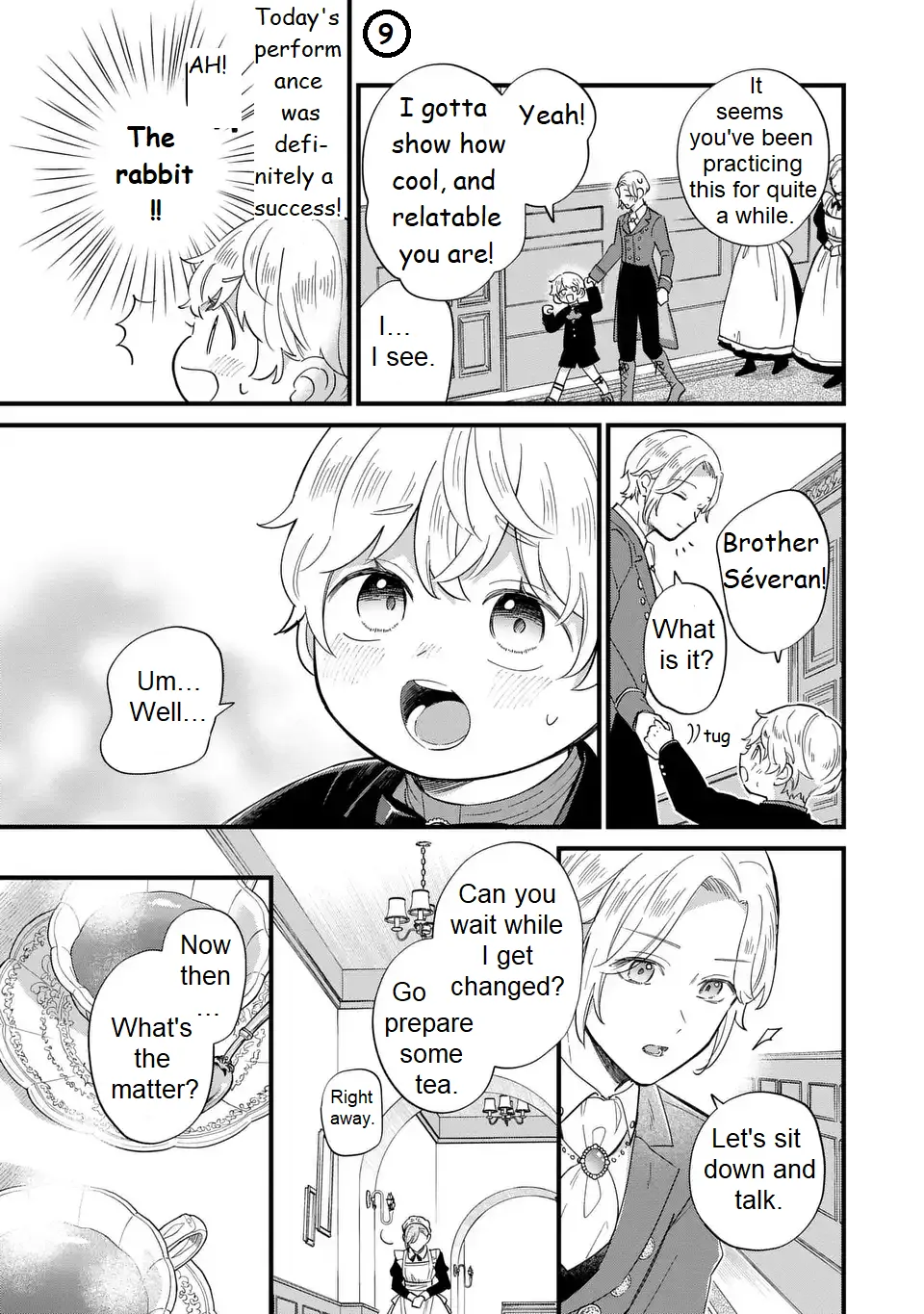 The Duke's Beloved Third Son Aims to Escape as a Villain!? Chapter 33 - page 9