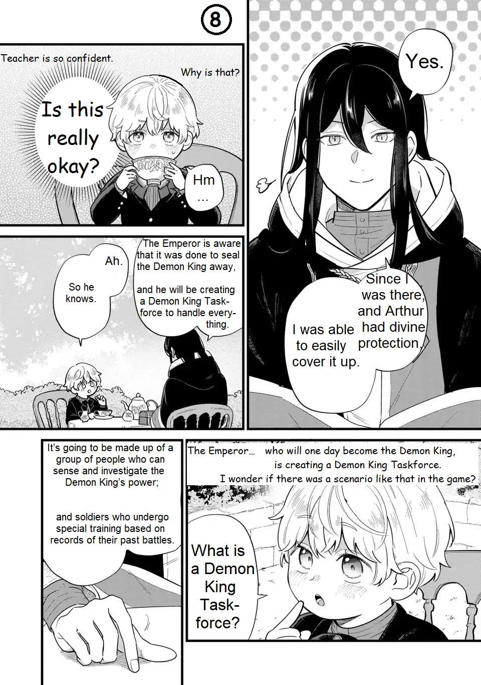 The Duke's Beloved Third Son Aims to Escape as a Villain!? Chapter 35 - page 8