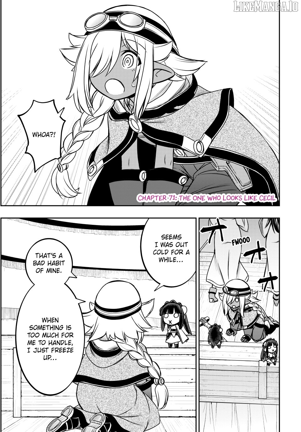 I Got My Wish and Reincarnated as the Villainess (Last Boss)! Chapter 71 - page 1