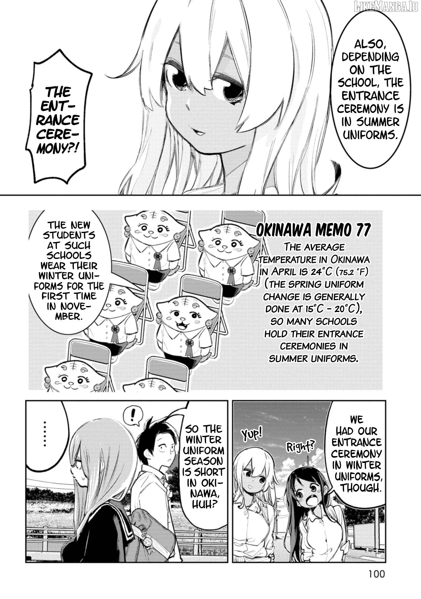 Okinawa de Suki ni Natta Ko ga Hougen Sugite Tsura Sugiru Chapter 47 - page 3