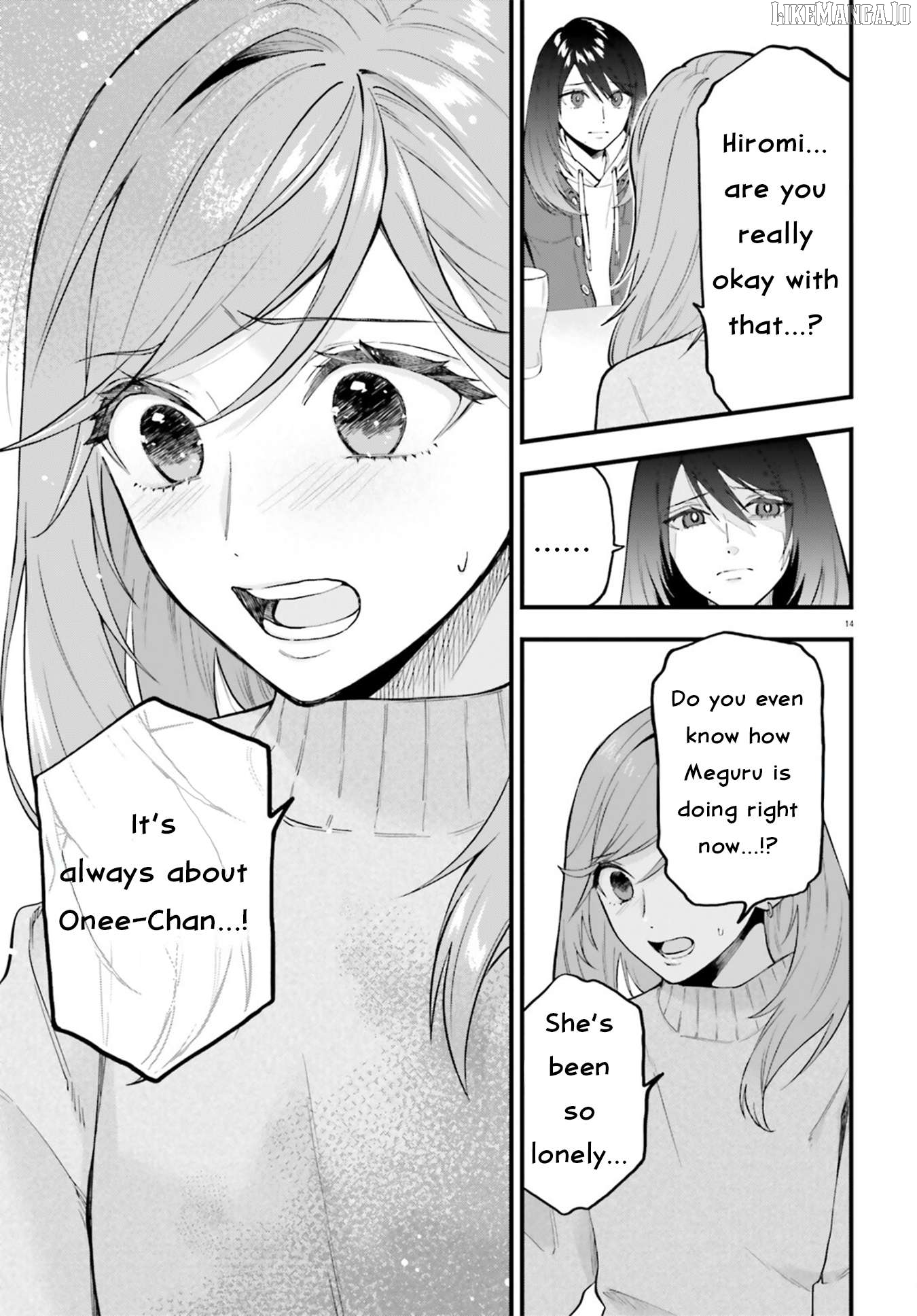 Keiyaku Shimai Chapter 28.2 - page 14