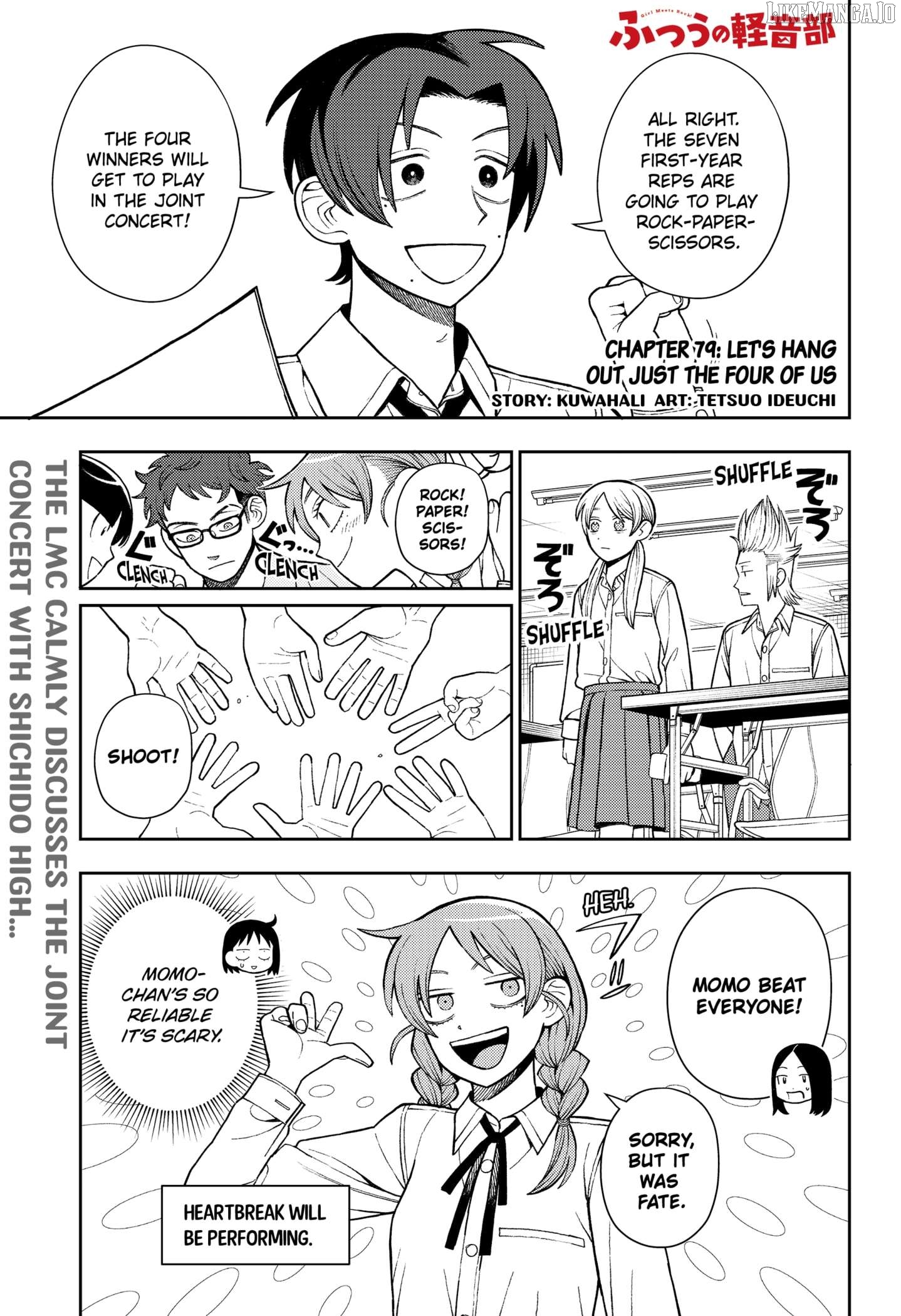 Girl meets Rock! Chapter 79 - page 1
