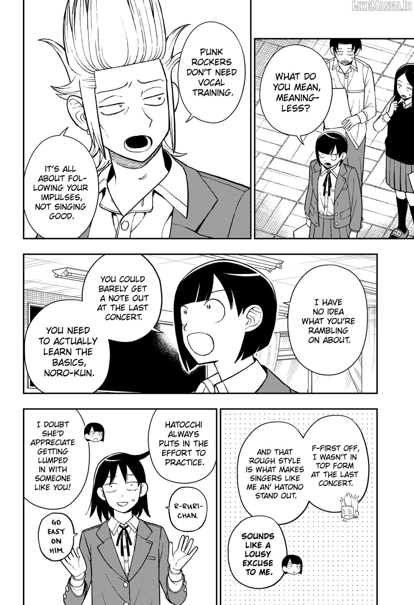 Girl meets Rock! Chapter 80 - page 8