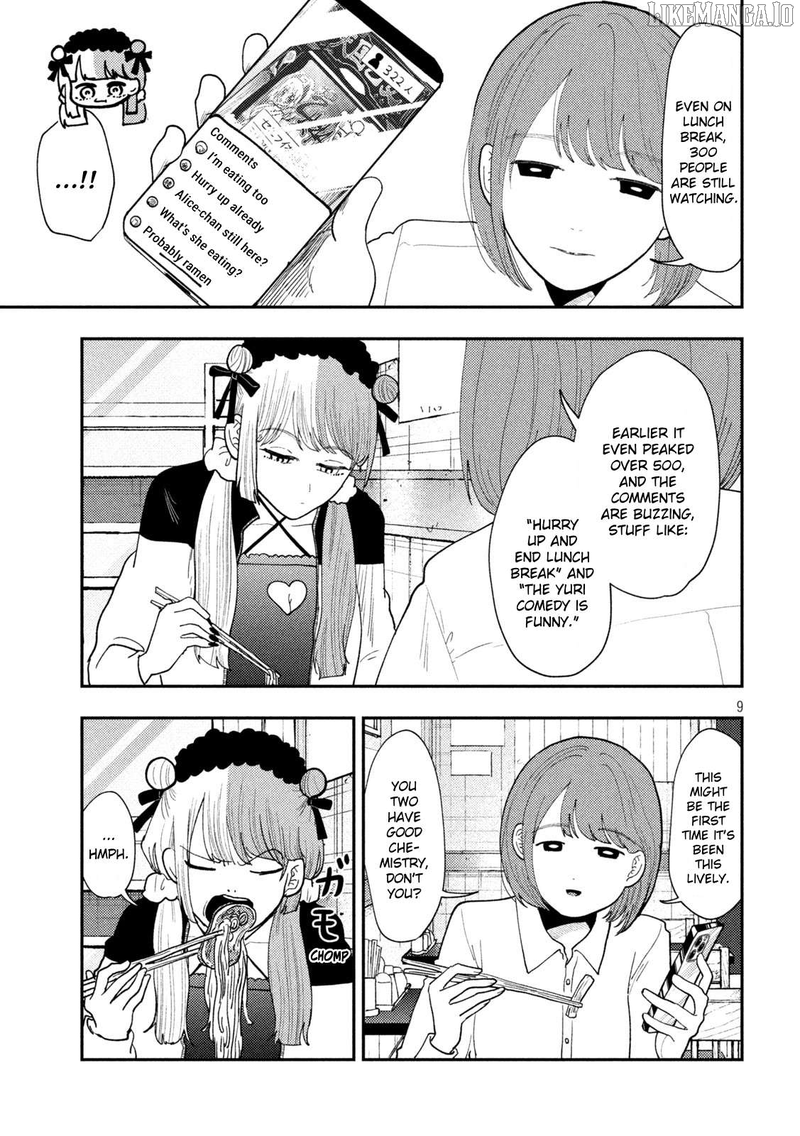 Heisei Haizanhei ☆ Sumire-Chan Chapter 62 - page 9