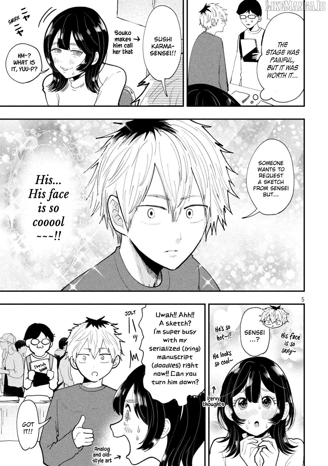 Heisei Haizanhei ☆ Sumire-Chan Chapter 63 - page 5