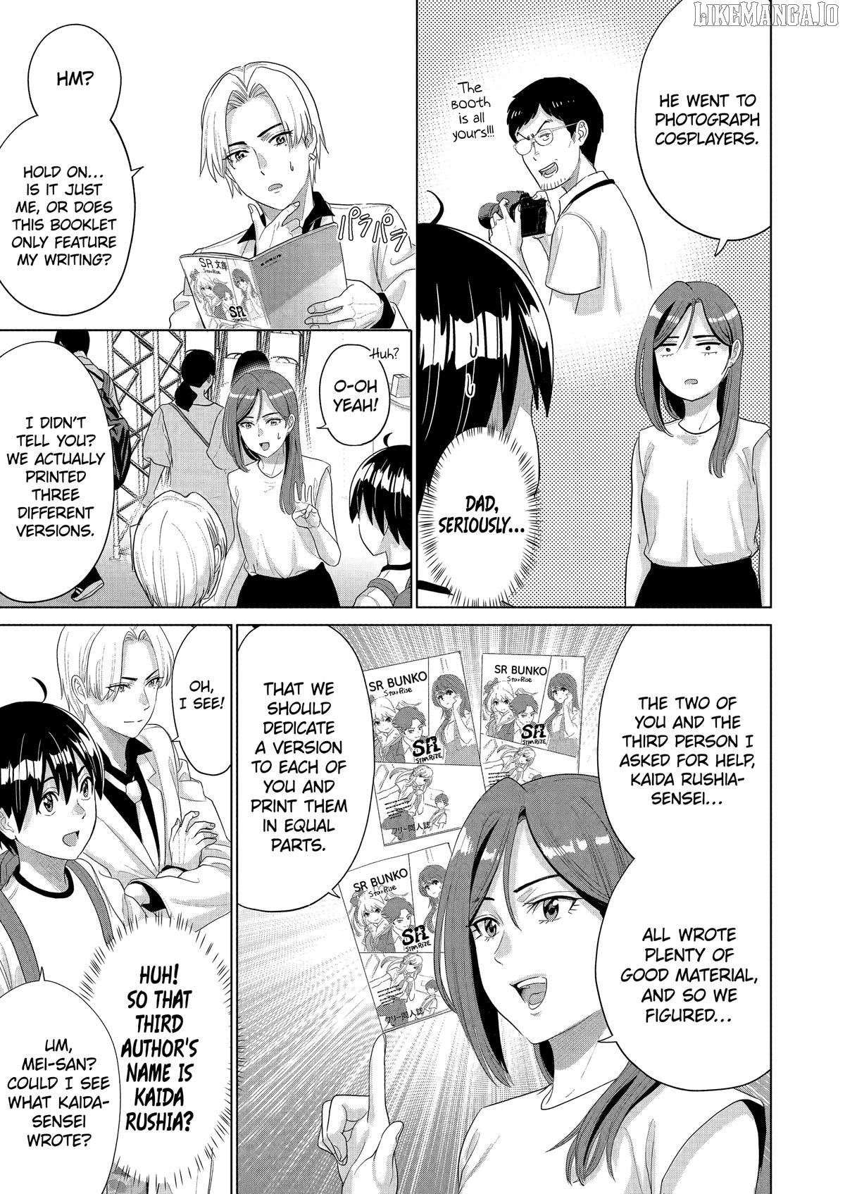 Koukousei WEB Sakka no Mote Seikatsu "Anta ga Kami Sakka na Wakenai desho" to Boku wo Futta Osananajimi ga Koukaishiteru kedo Mou Osoi Chapter 43 - page 15
