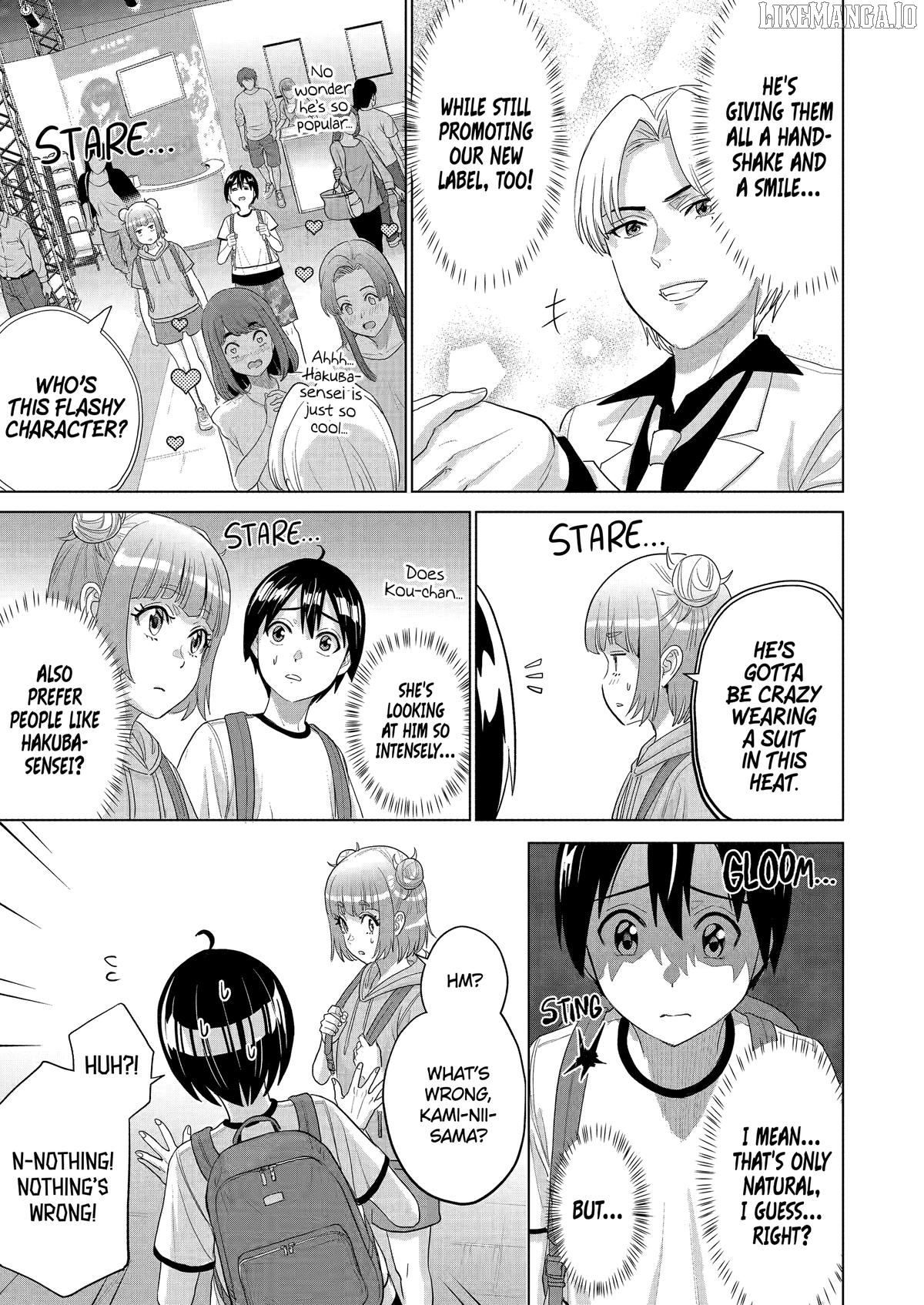 Koukousei WEB Sakka no Mote Seikatsu "Anta ga Kami Sakka na Wakenai desho" to Boku wo Futta Osananajimi ga Koukaishiteru kedo Mou Osoi Chapter 43 - page 5