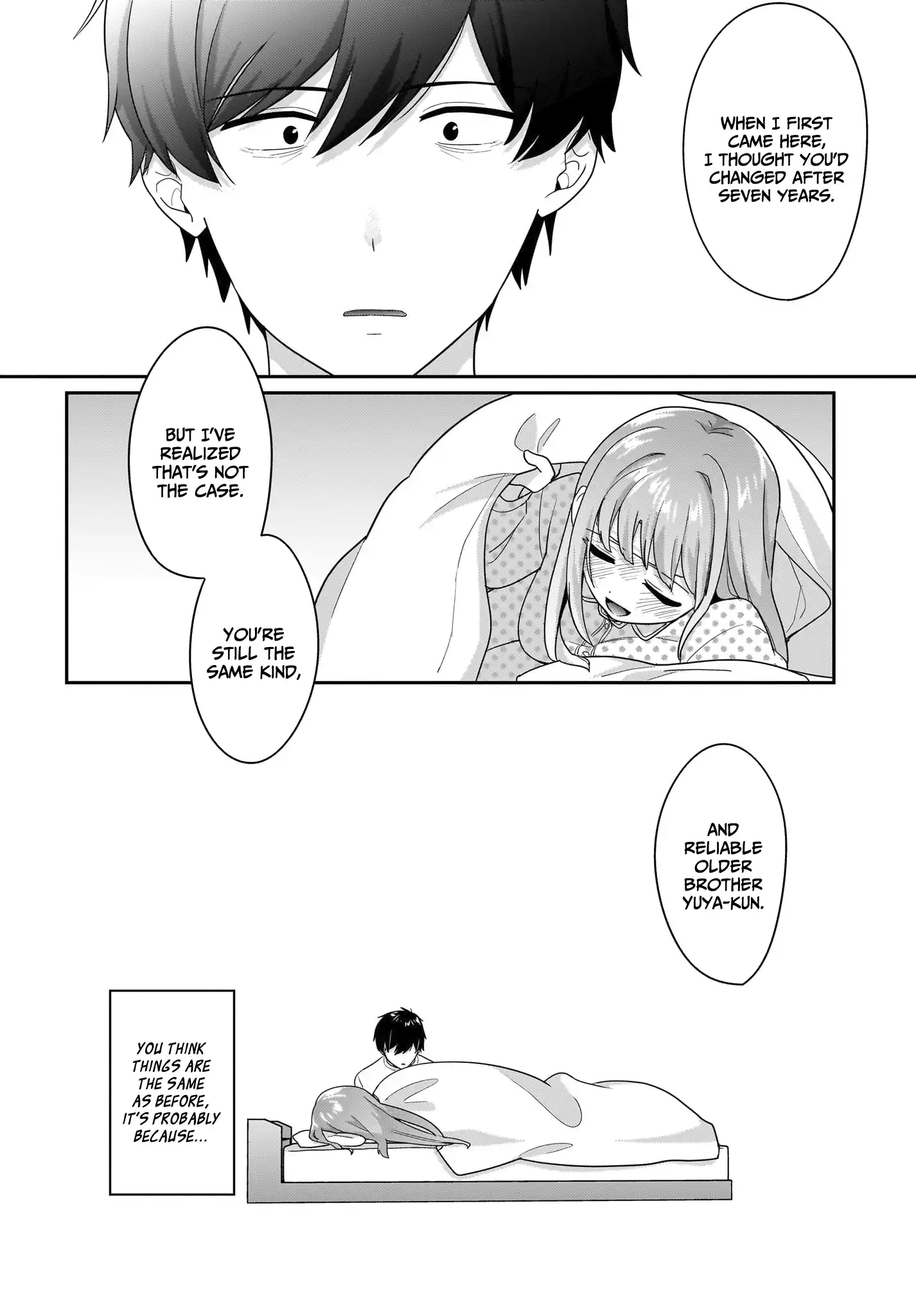 I, a Tired Office Worker, Start Living Together with a Beautiful Highschool Girl whom I Met Again After 7 Years Chapter 9 - page 15