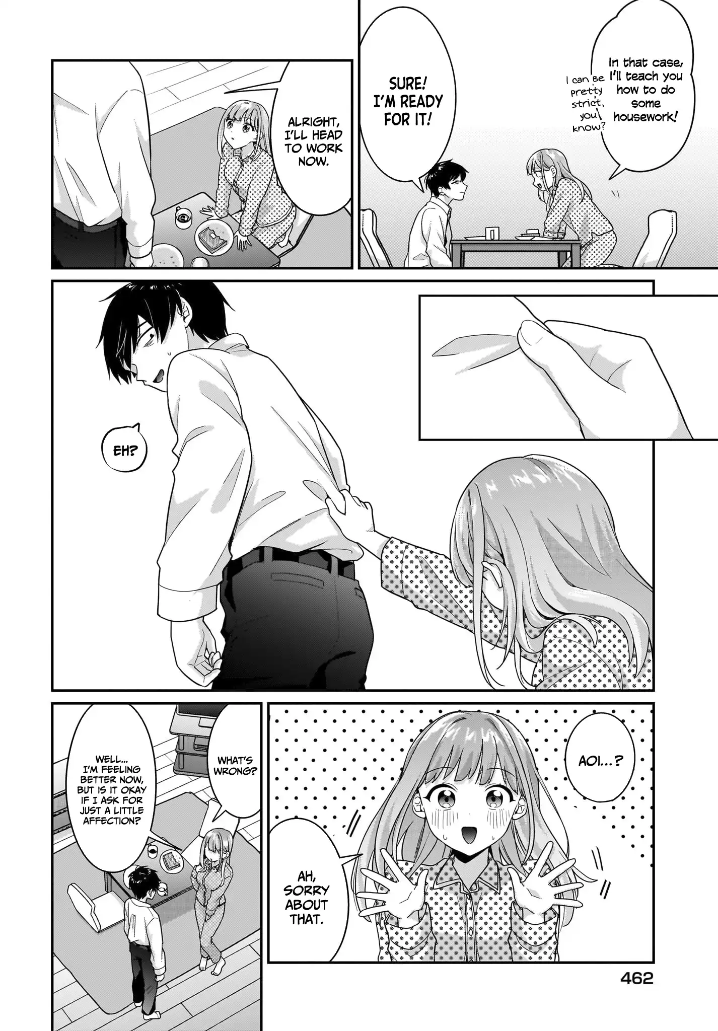 I, a Tired Office Worker, Start Living Together with a Beautiful Highschool Girl whom I Met Again After 7 Years Chapter 9 - page 21