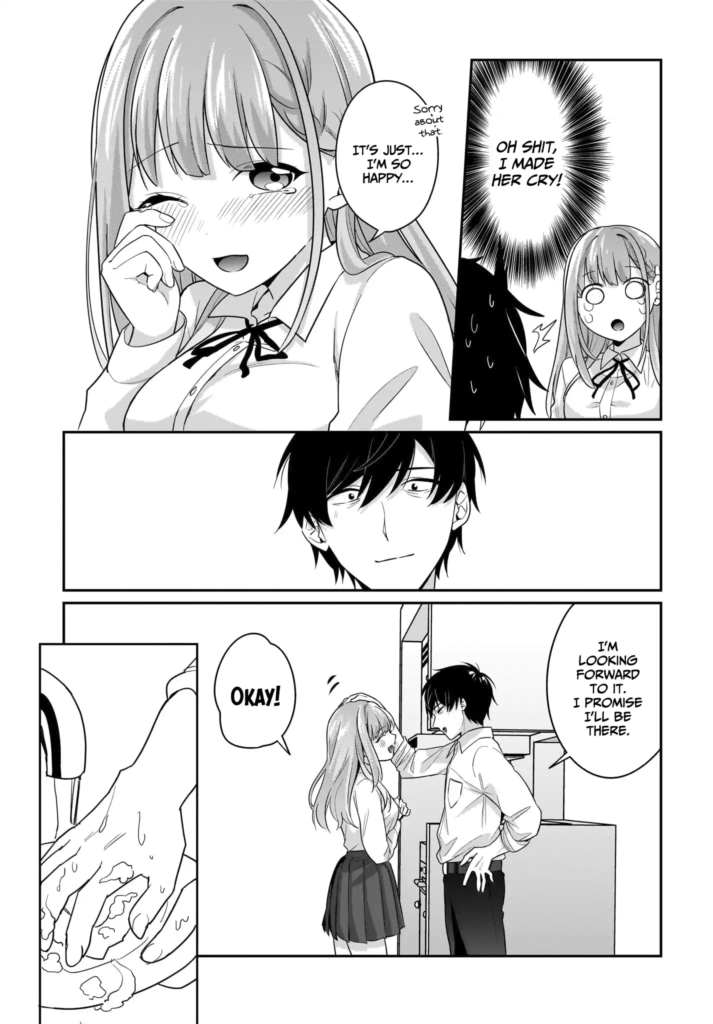 I, a Tired Office Worker, Start Living Together with a Beautiful Highschool Girl whom I Met Again After 7 Years Chapter 10 - page 12