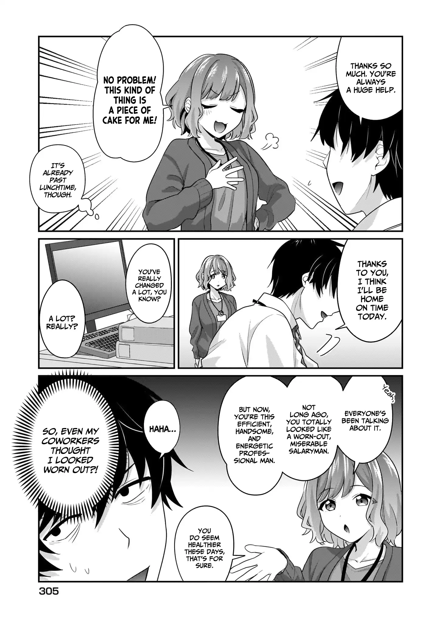 I, a Tired Office Worker, Start Living Together with a Beautiful Highschool Girl whom I Met Again After 7 Years Chapter 10 - page 4