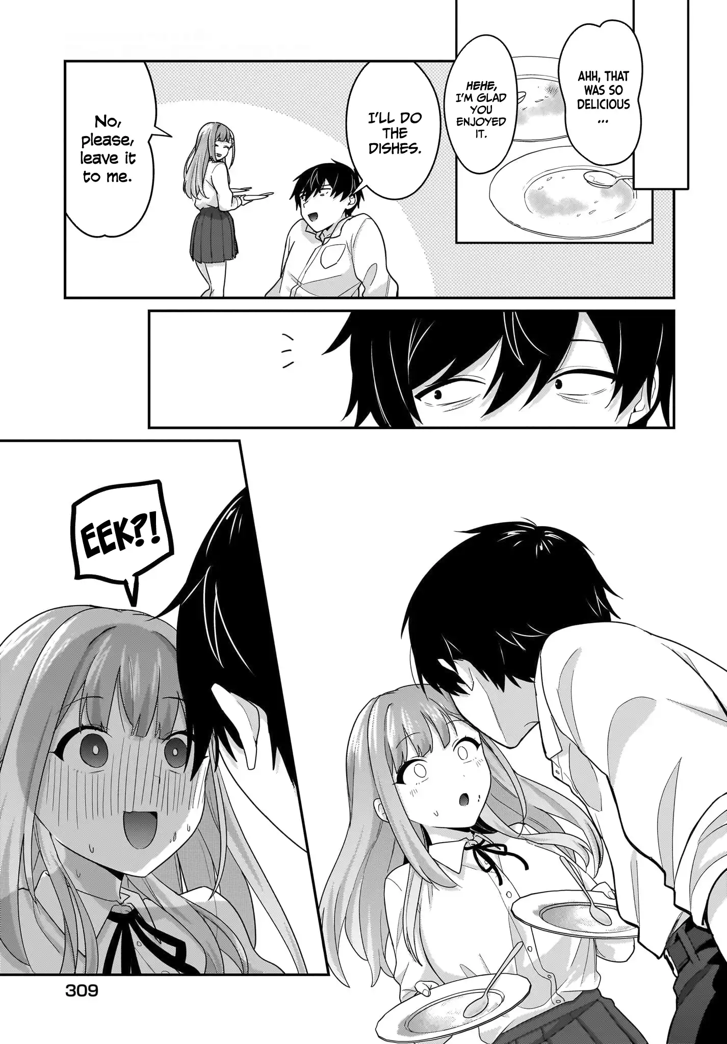 I, a Tired Office Worker, Start Living Together with a Beautiful Highschool Girl whom I Met Again After 7 Years Chapter 10 - page 8