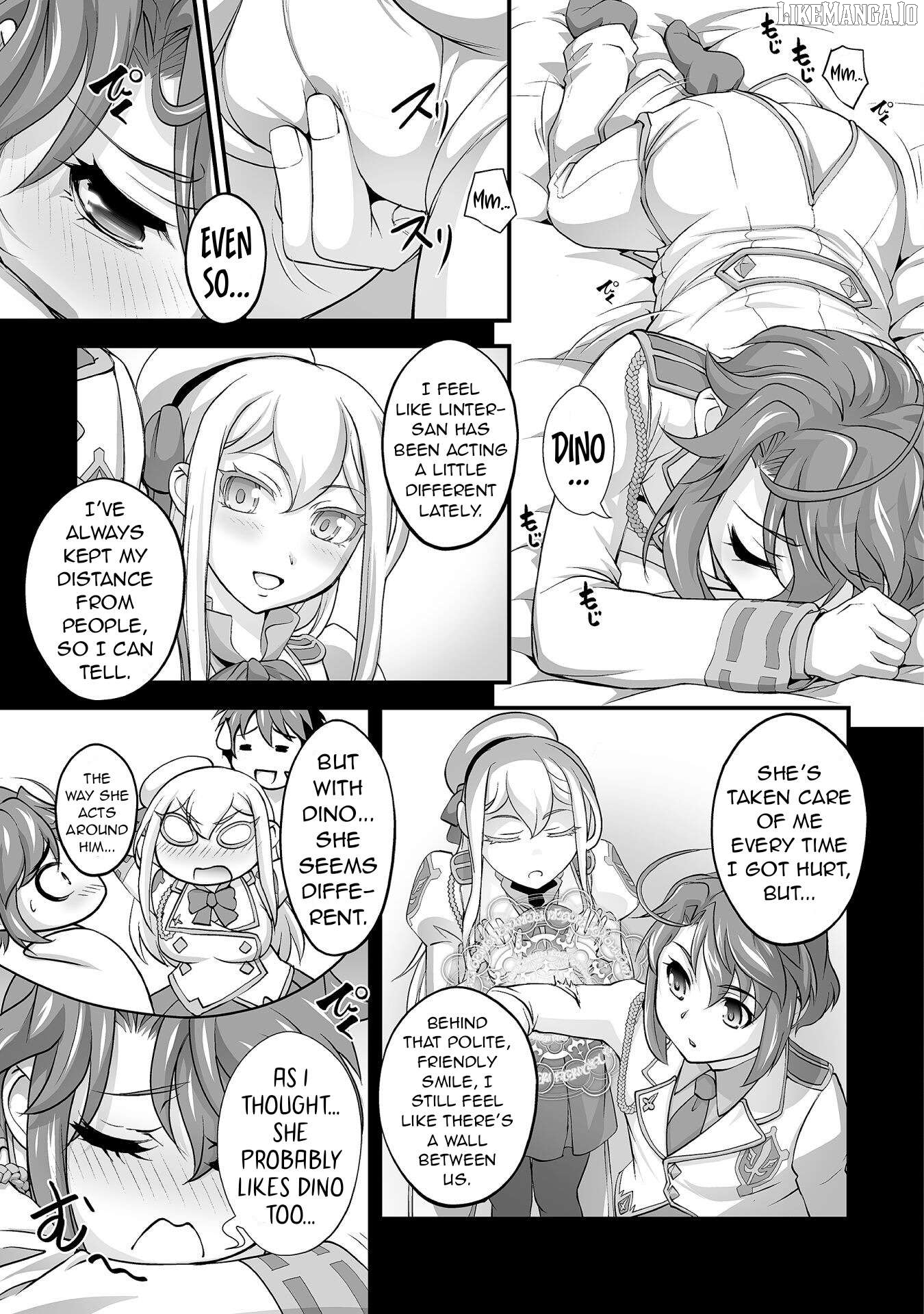 The Reward For Keeping Quiet Was Sex With Girls Dressed As Men Chapter 16 - page 5