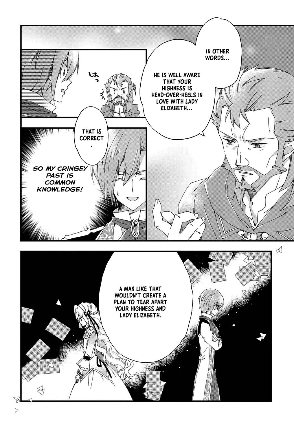 Betabore no Kon'yakusha ga Akuyaku Reijou ni Sare Sou na no de. Chapter 3 - page 33