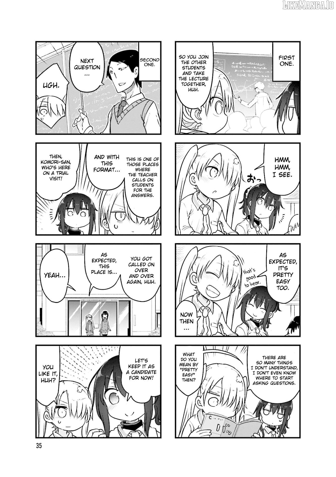 Komori-San Wa Kotowarenai! Chapter 114 - page 6