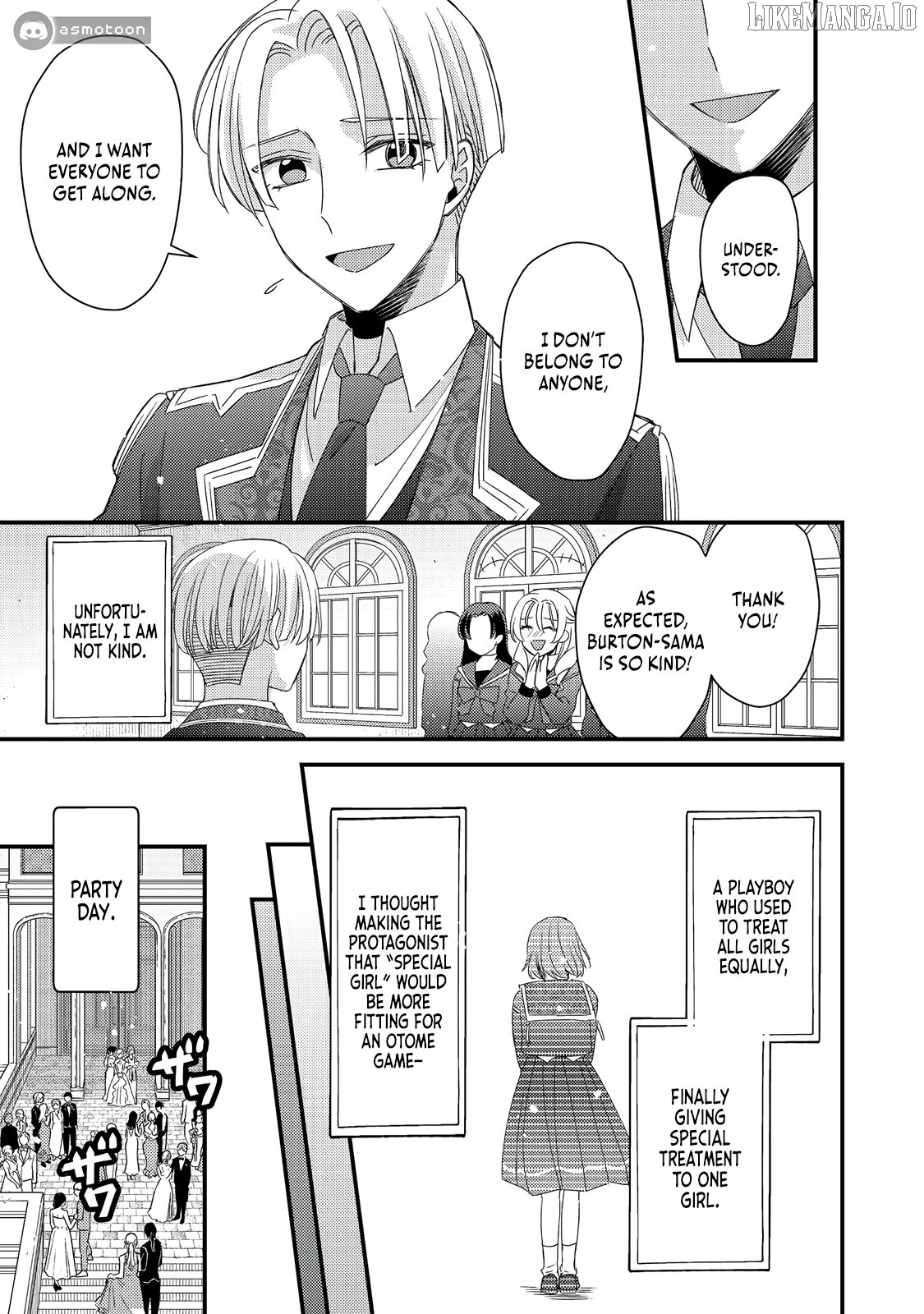 Mob Douzen No Akuyaku Reijou Wa Dansou Shite Kouryaku Taishou No Za O Nerau Chapter 7 - page 14