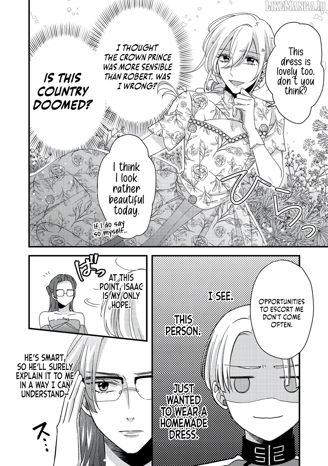 Mob Douzen No Akuyaku Reijou Wa Dansou Shite Kouryaku Taishou No Za O Nerau Chapter 7 - page 19