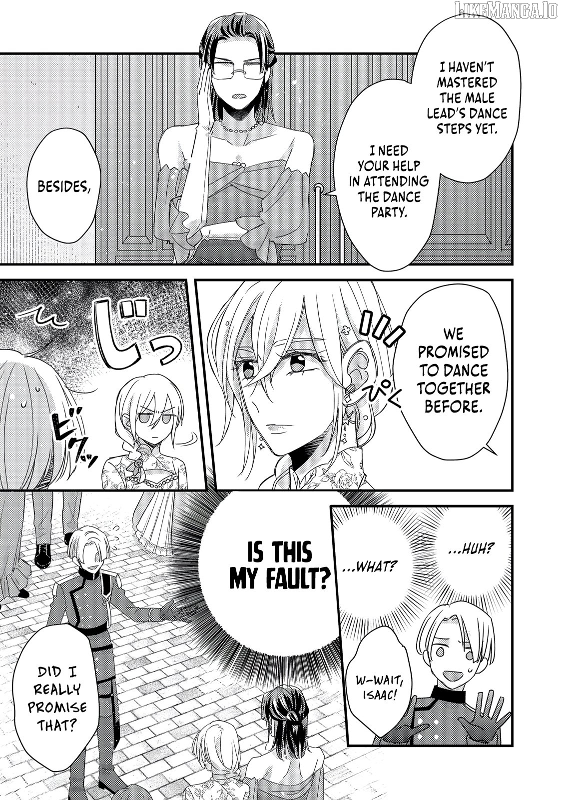 Mob Douzen No Akuyaku Reijou Wa Dansou Shite Kouryaku Taishou No Za O Nerau Chapter 7 - page 20