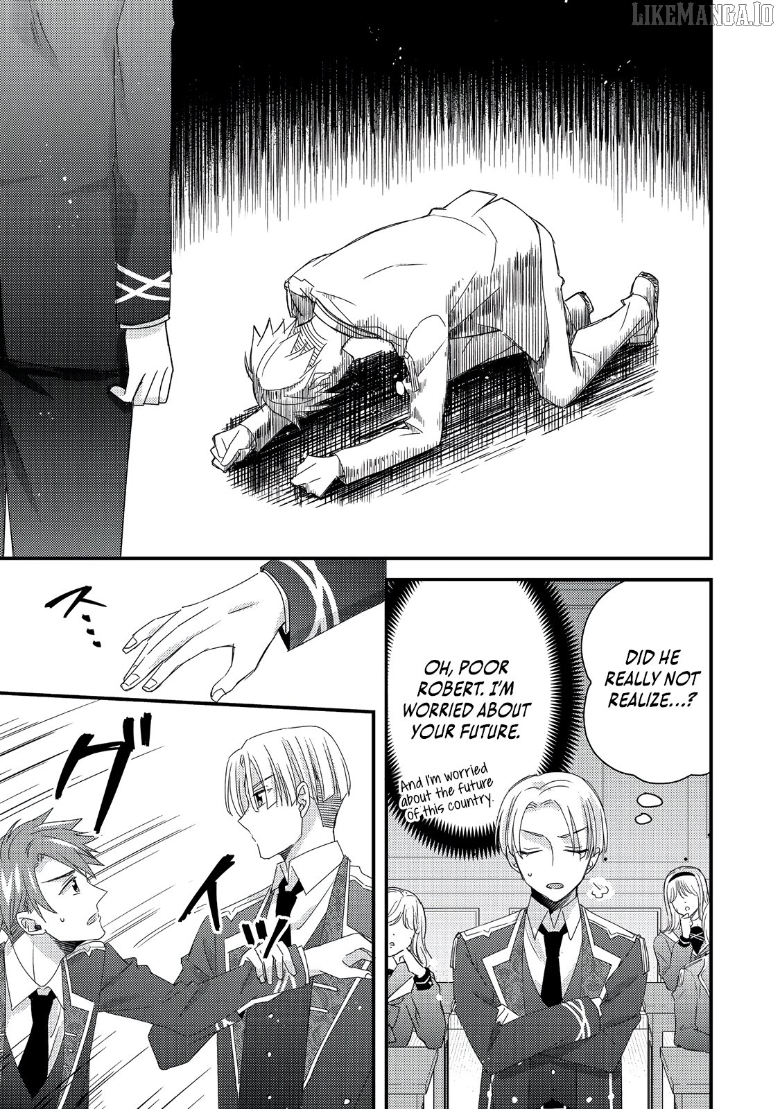 Mob Douzen No Akuyaku Reijou Wa Dansou Shite Kouryaku Taishou No Za O Nerau Chapter 7 - page 8