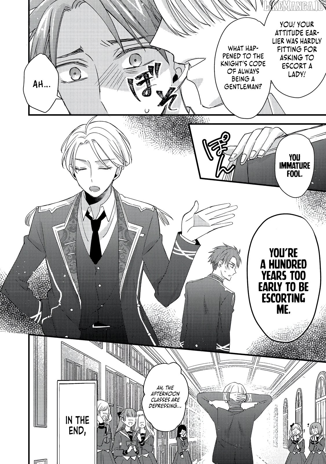 Mob Douzen No Akuyaku Reijou Wa Dansou Shite Kouryaku Taishou No Za O Nerau Chapter 7 - page 9