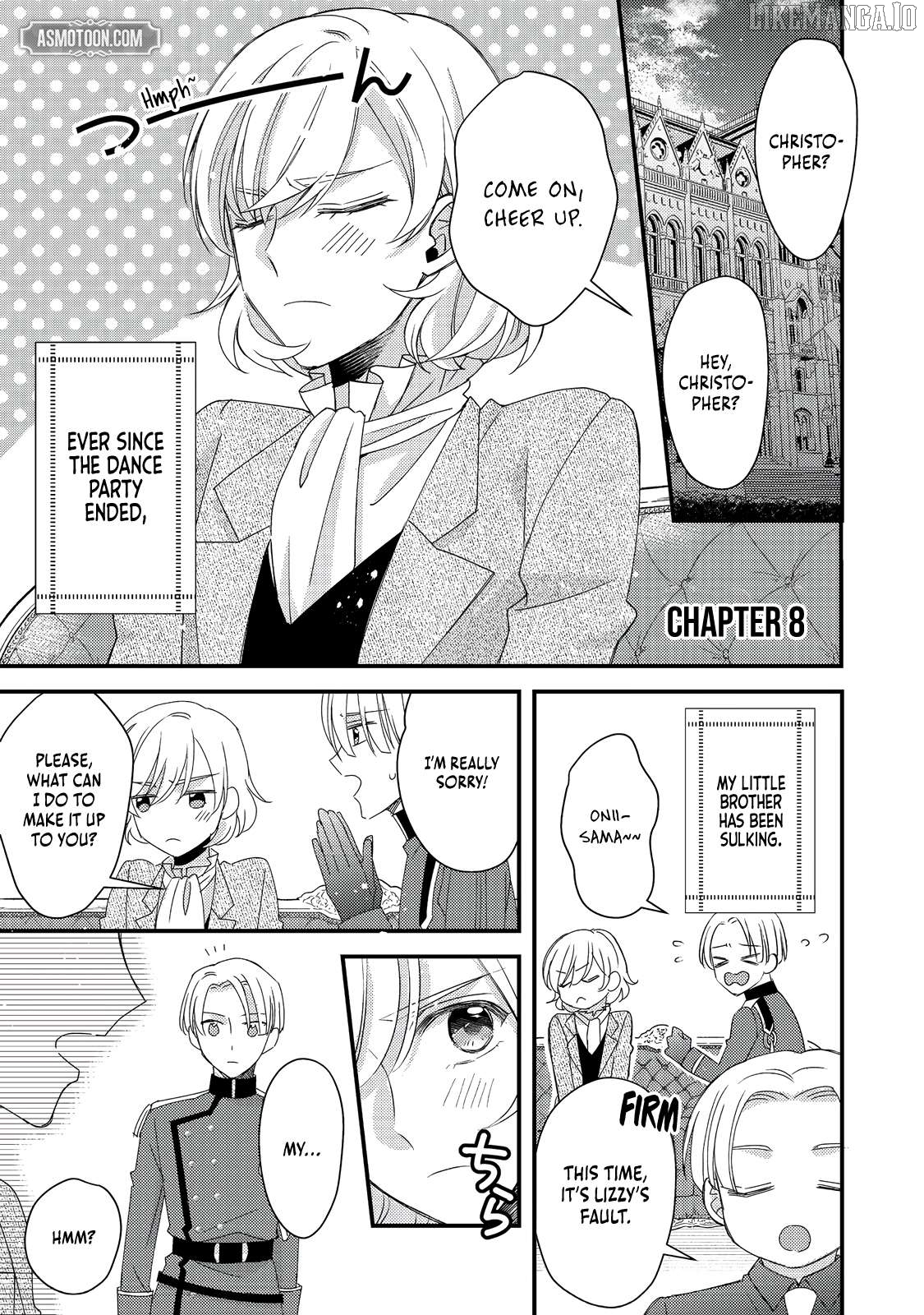 Mob Douzen No Akuyaku Reijou Wa Dansou Shite Kouryaku Taishou No Za O Nerau Chapter 8.1 - page 2