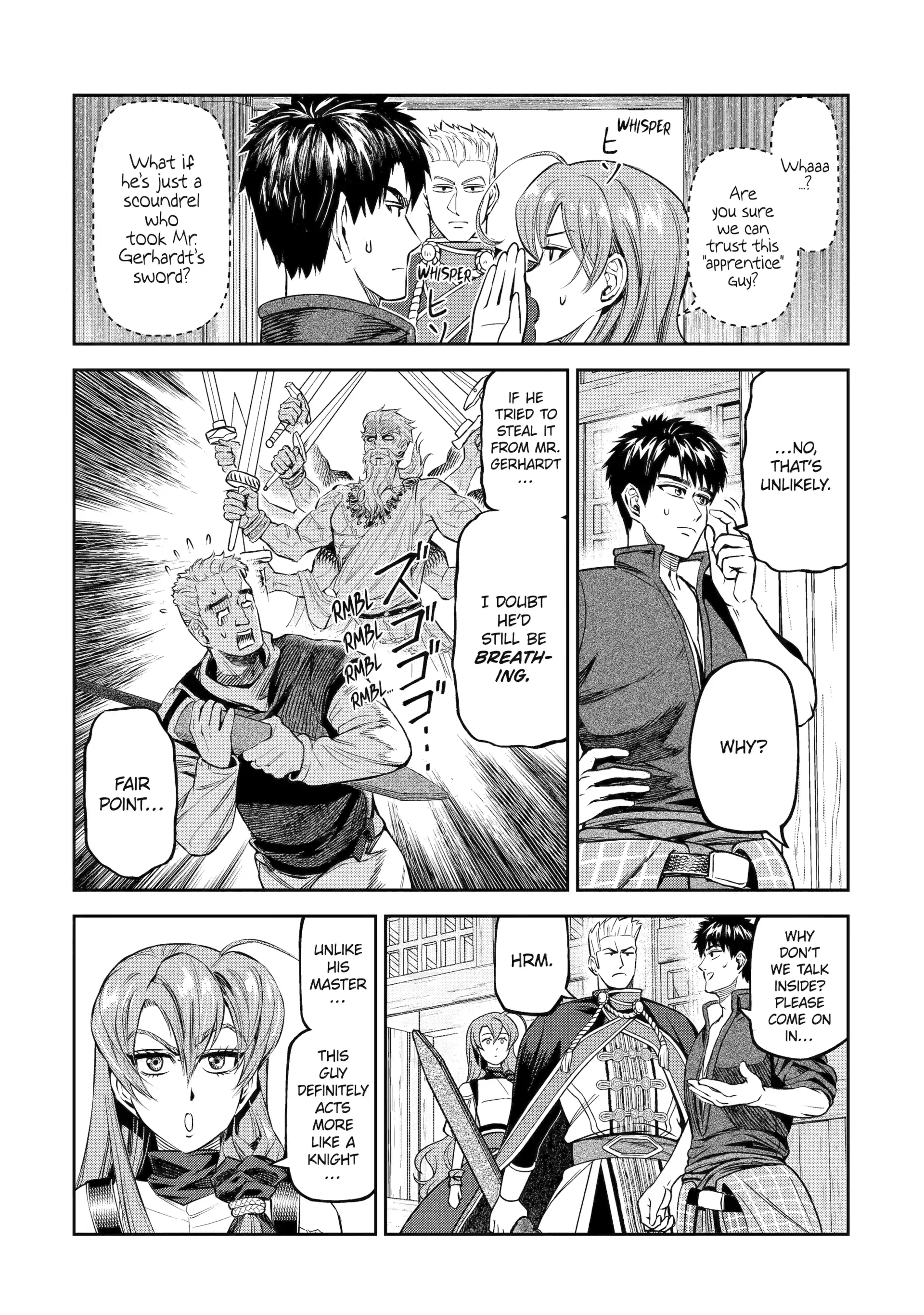 Isekai Toushou no Maken Seisaku Gurashi Chapter 11.2 - page 1