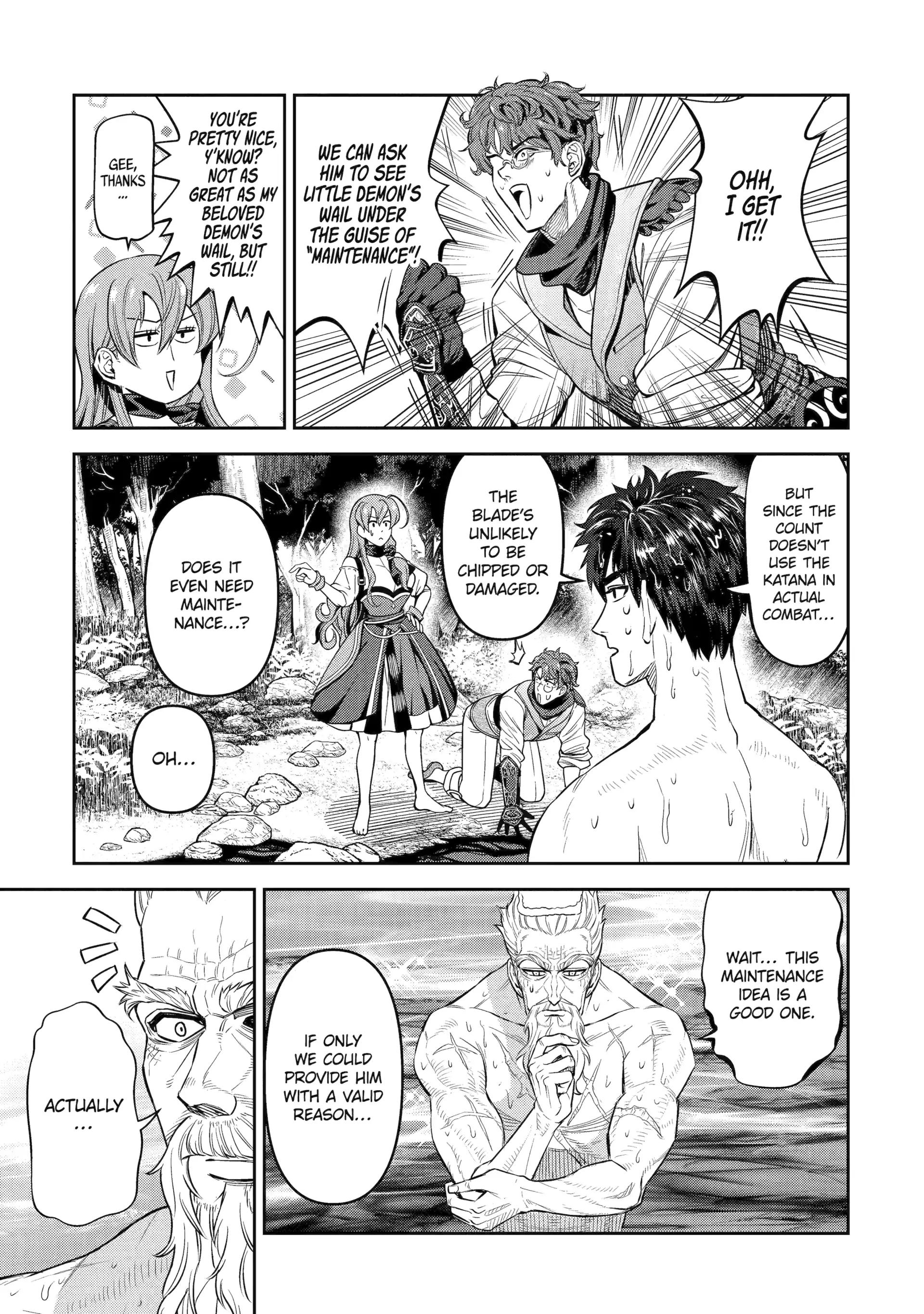 Isekai Toushou no Maken Seisaku Gurashi Chapter 11.5 - page 3