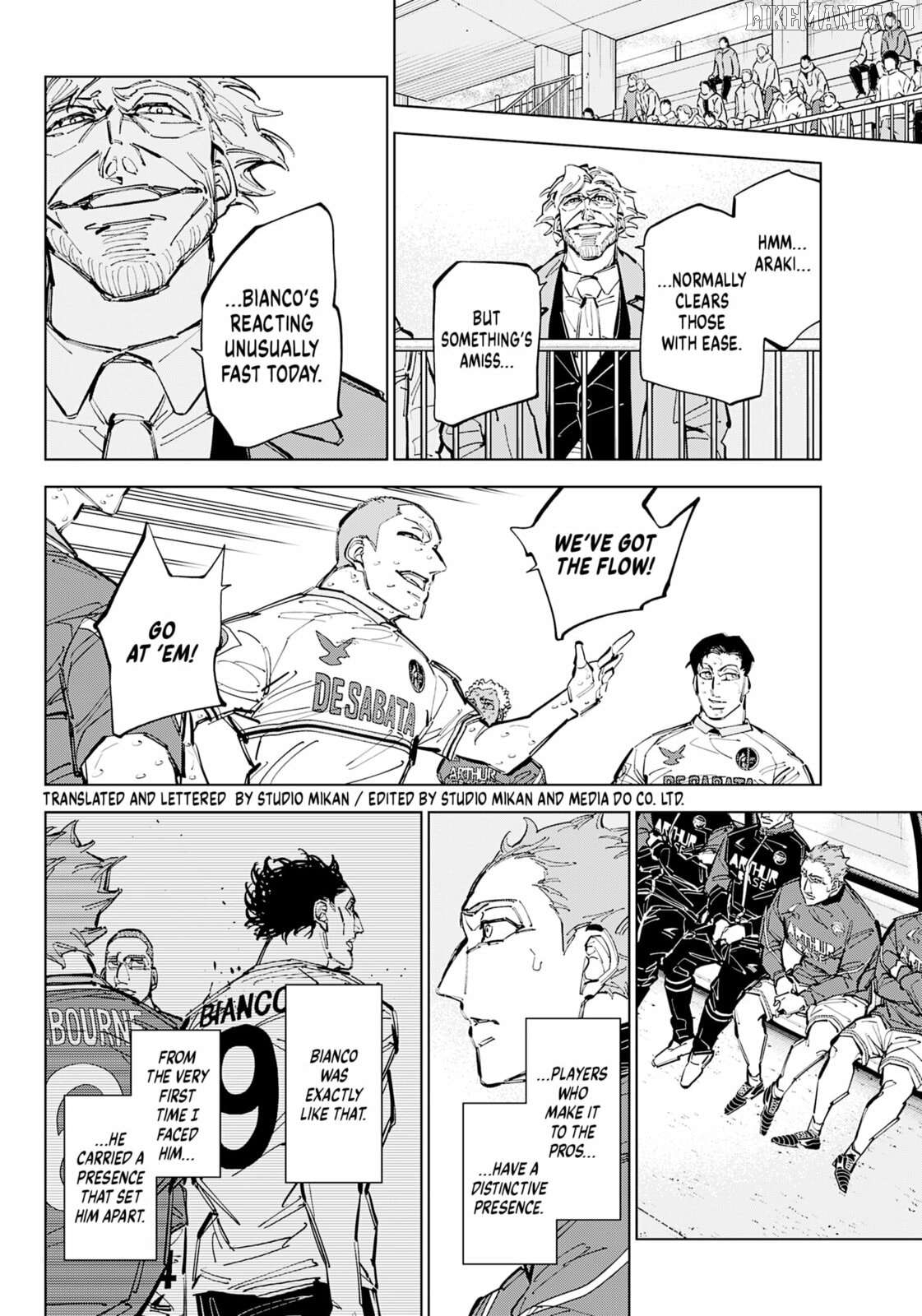 Catenaccio - Manga Chapter 76 - page 8