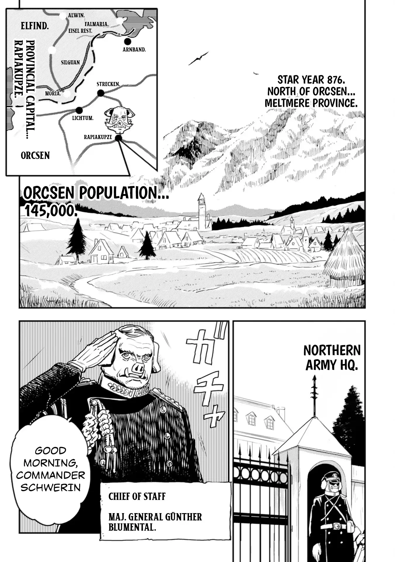 Orcsen Oukokushi – Yaban na Ooku no Kuni wa, Ikanishite Heiwa na Elf no Kuni wo Yakiharau ni Itatta ka Chapter 10 - page 13