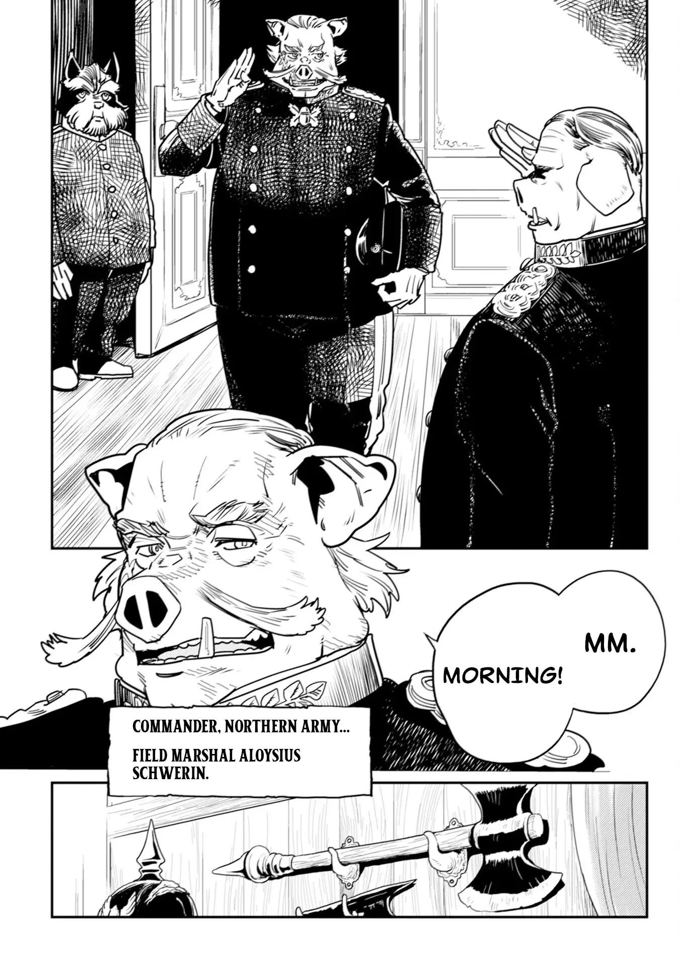 Orcsen Oukokushi – Yaban na Ooku no Kuni wa, Ikanishite Heiwa na Elf no Kuni wo Yakiharau ni Itatta ka Chapter 10 - page 14