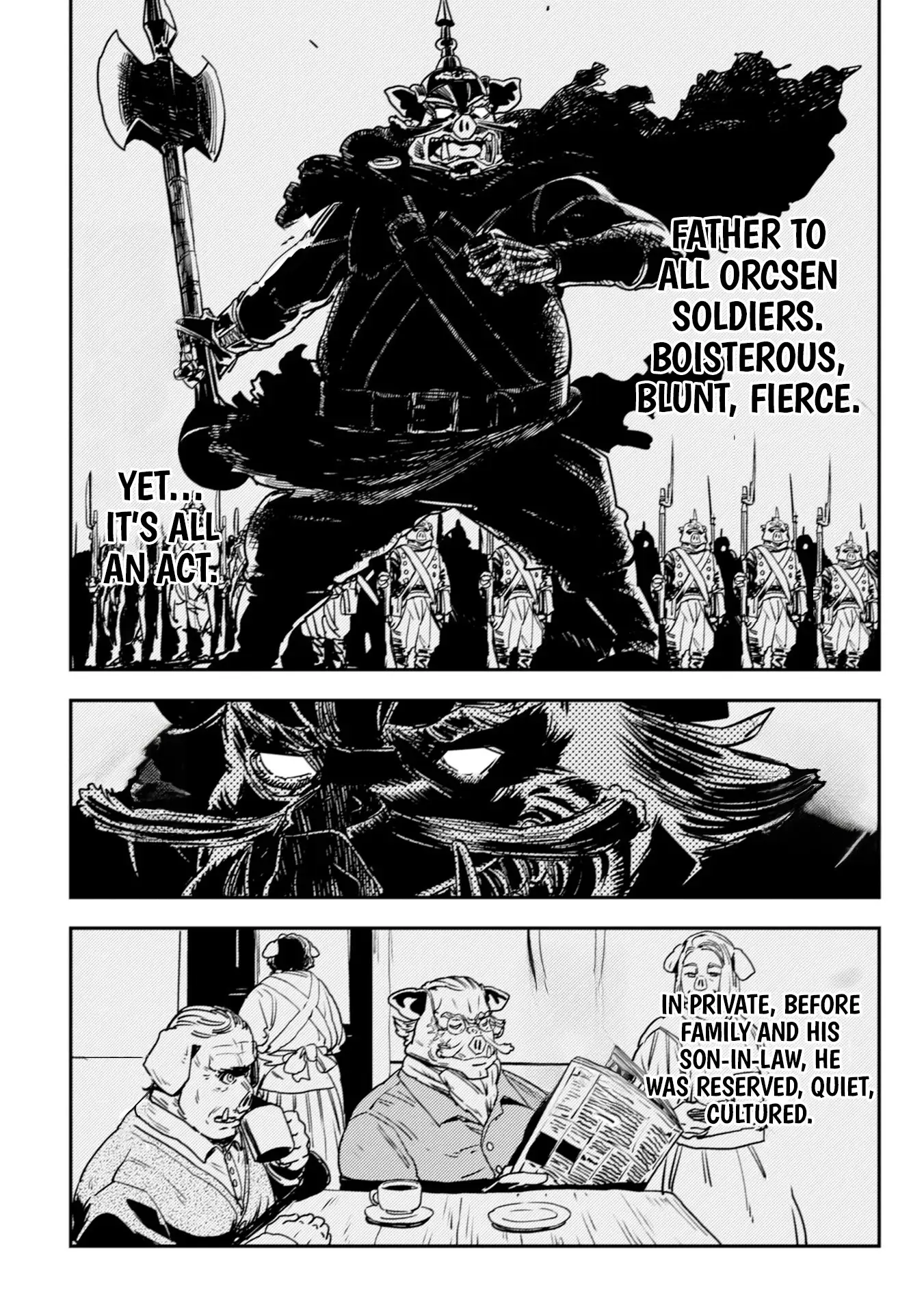 Orcsen Oukokushi – Yaban na Ooku no Kuni wa, Ikanishite Heiwa na Elf no Kuni wo Yakiharau ni Itatta ka Chapter 10 - page 16